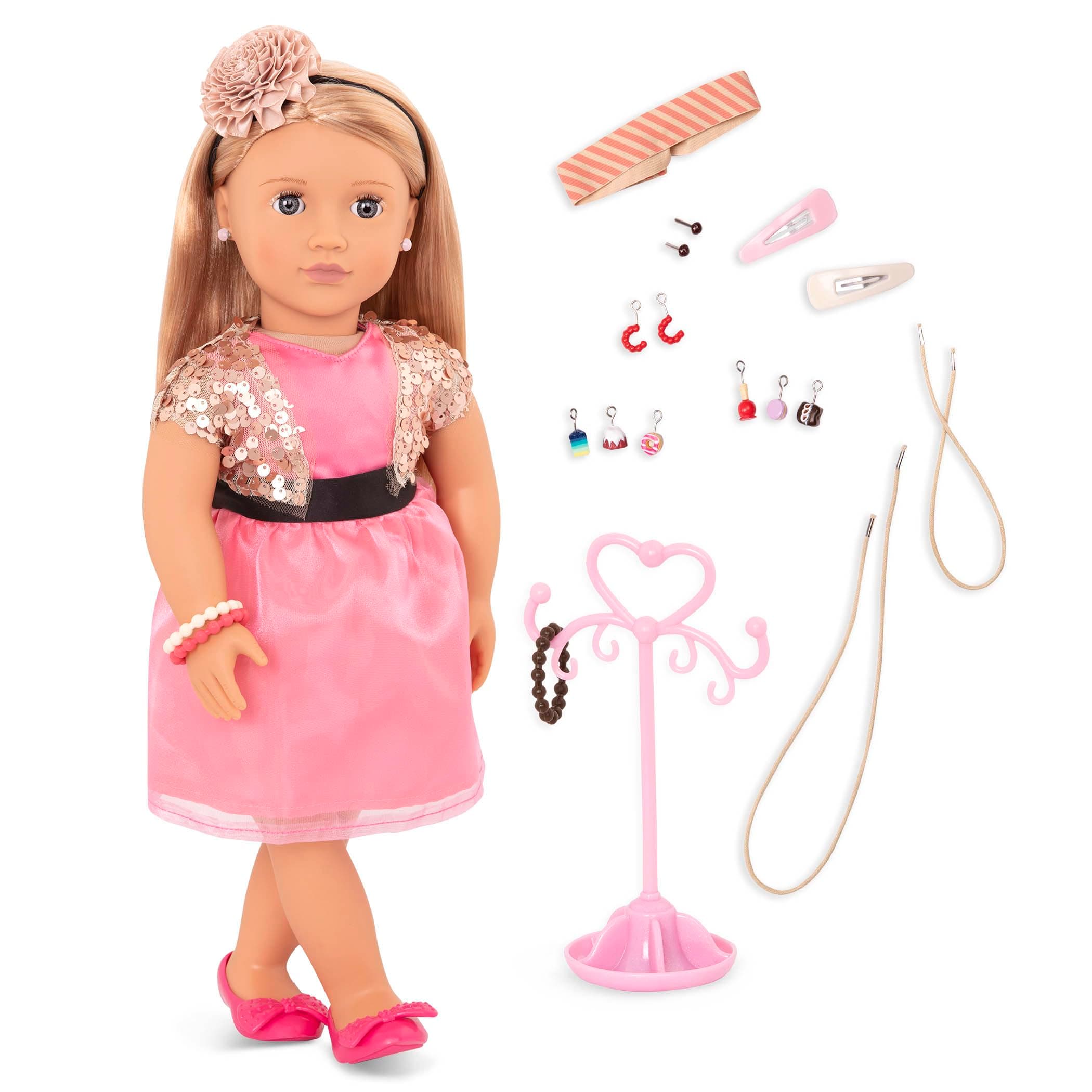 Our Generation BD31080C1Z Audra Jewellery Doll, Various
