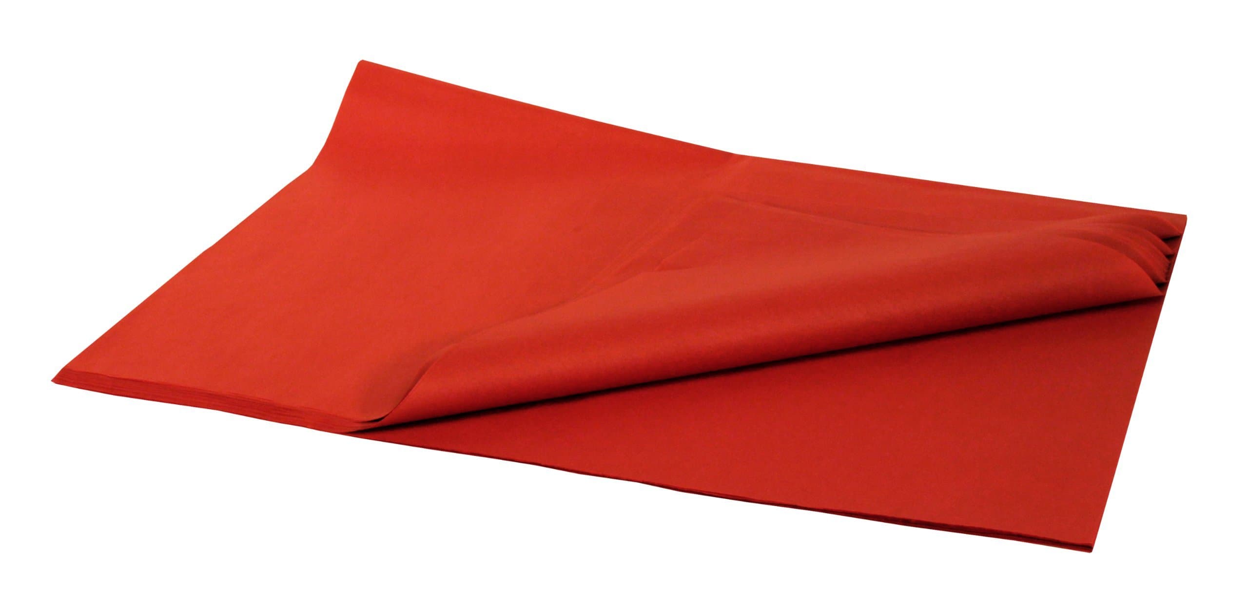 Premier PackagingTissue Paper Pack, 48 Sheets, 20" x 30", Deep Scarlet