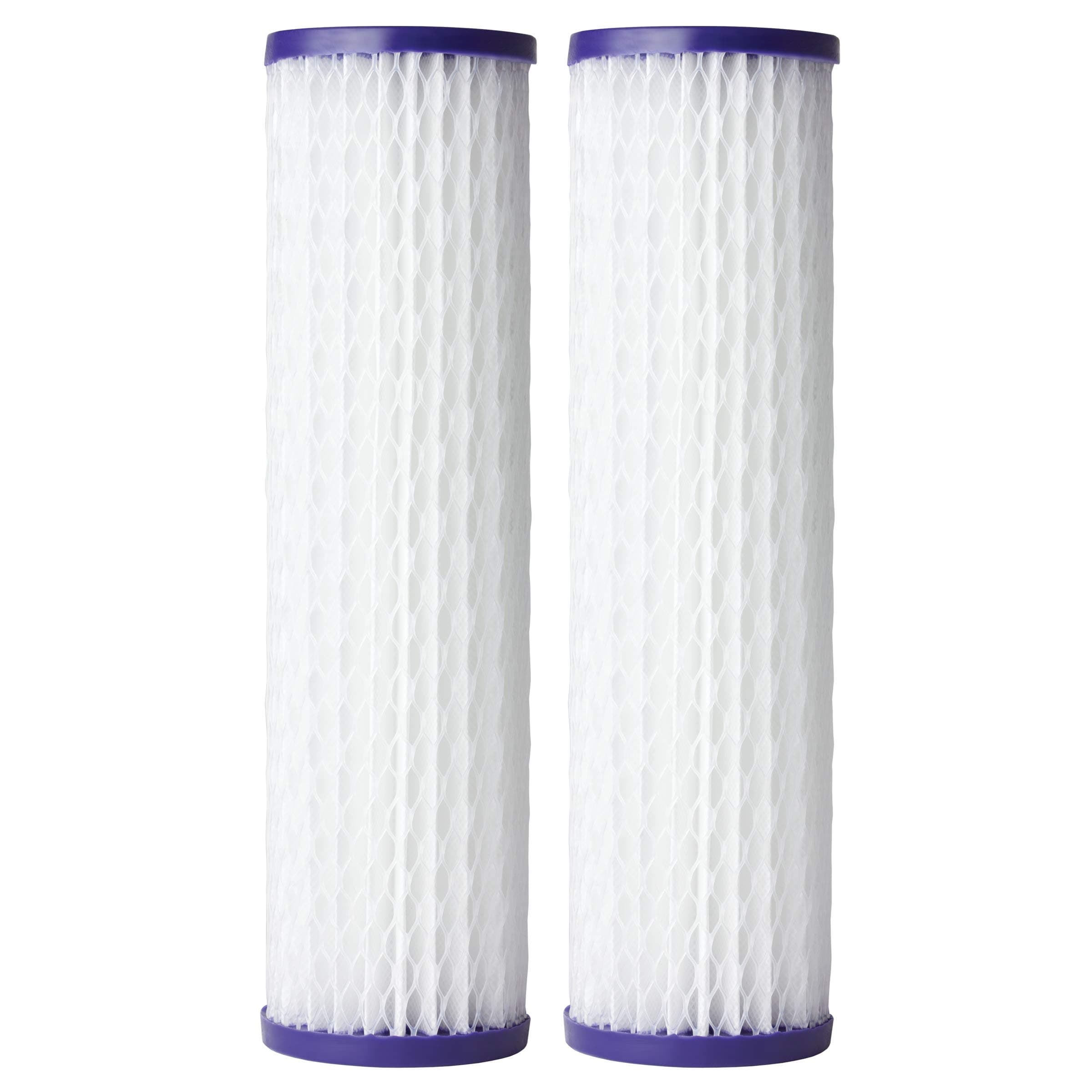 AO Smith 2.5"x10" 20 Micron Sediment Water Filter Replacement Cartridge - 2 Pack - For Whole House Filtration Systems - AO-WH-PRE-RP2