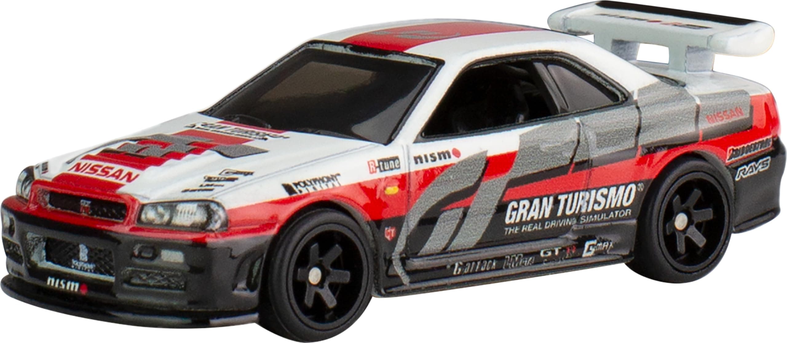 Hot Wheels Nissan Skyline GT-R BNR34 Die Cast 1:64 Scale 7 cm Length HKC28 Pop Culture Series