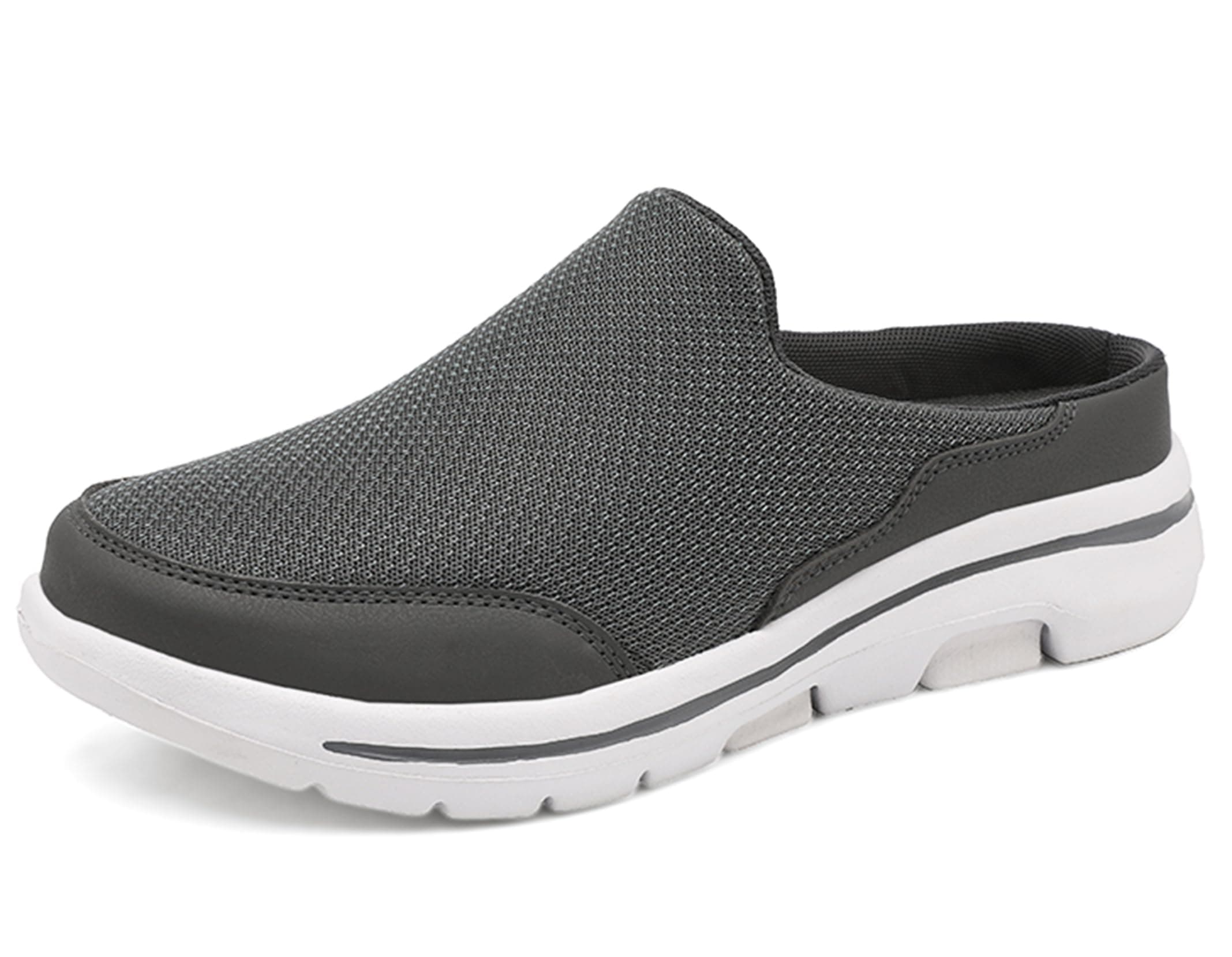 Slip On Mules & Clogs for Womens Mens Light Open Back Shoes Comfort Walking Shoes Breathable Slippers Closed Toe Slides