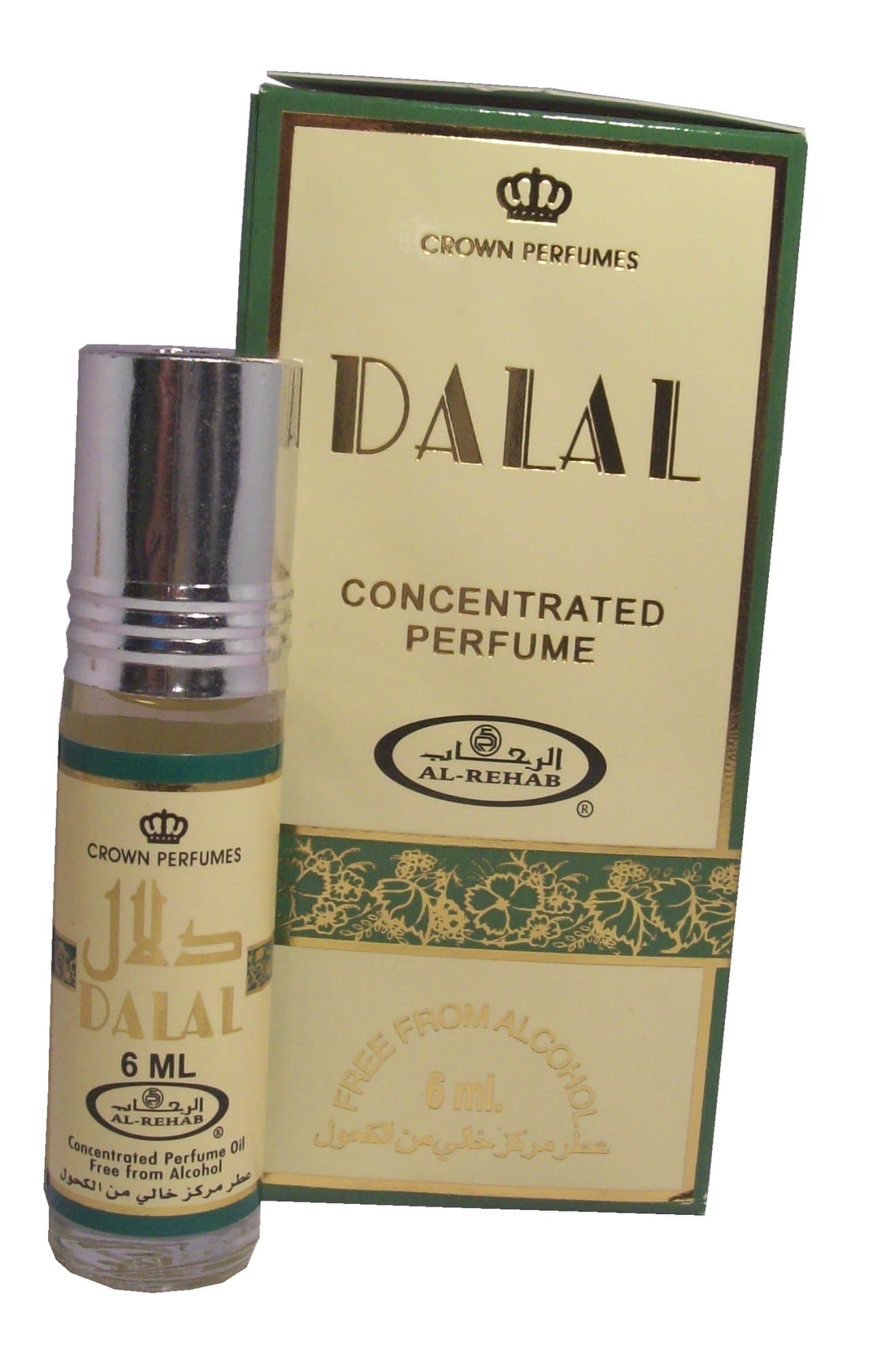 Lovely Fragrances Al-Rehab Dalal 6 ml Alcohol-free Long-lasting Perfume Oil with Roll on