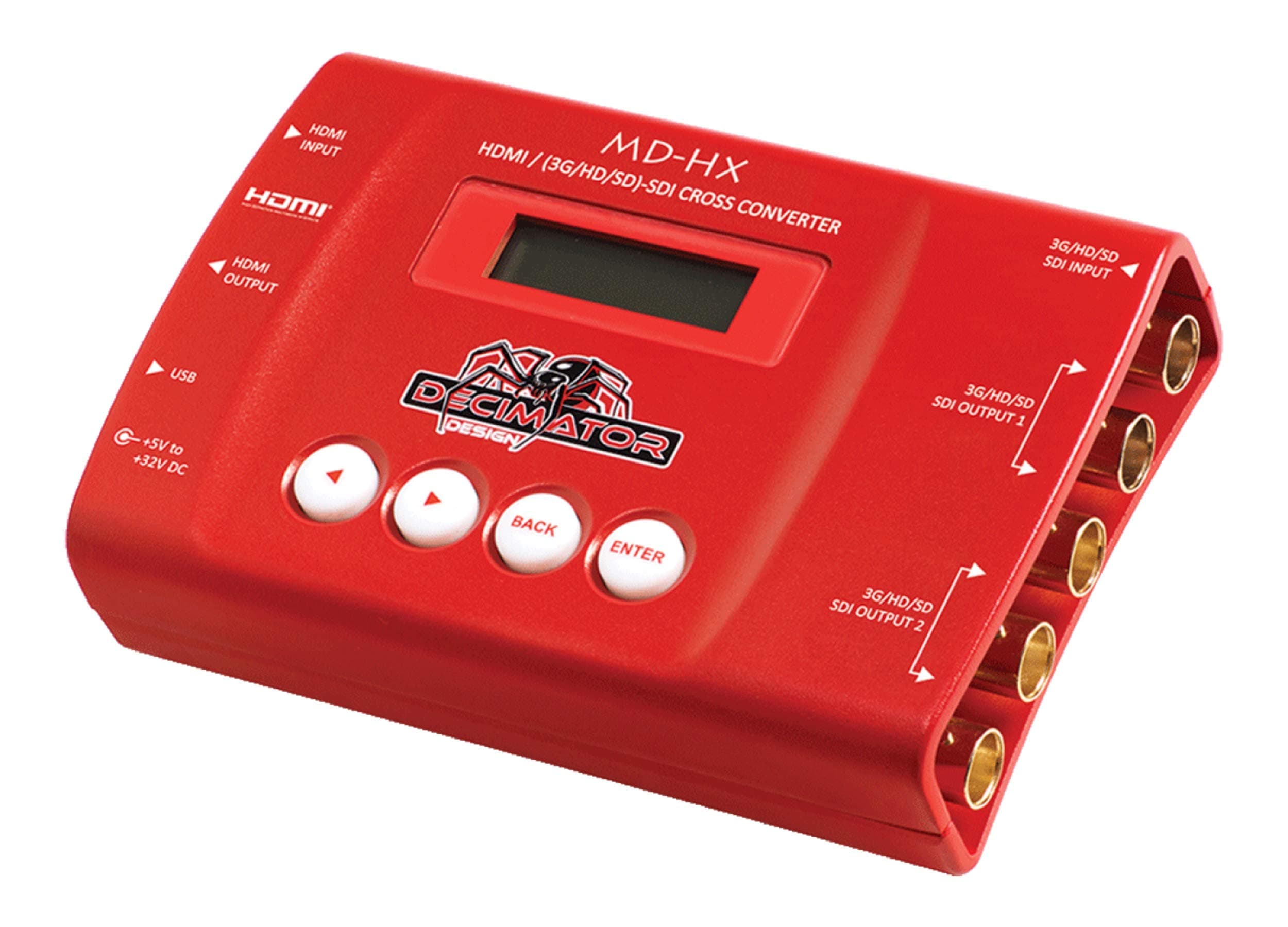 Decimator MD-HX HDMI and SDI Cross Converter with Scaling Frame Rate Conversion