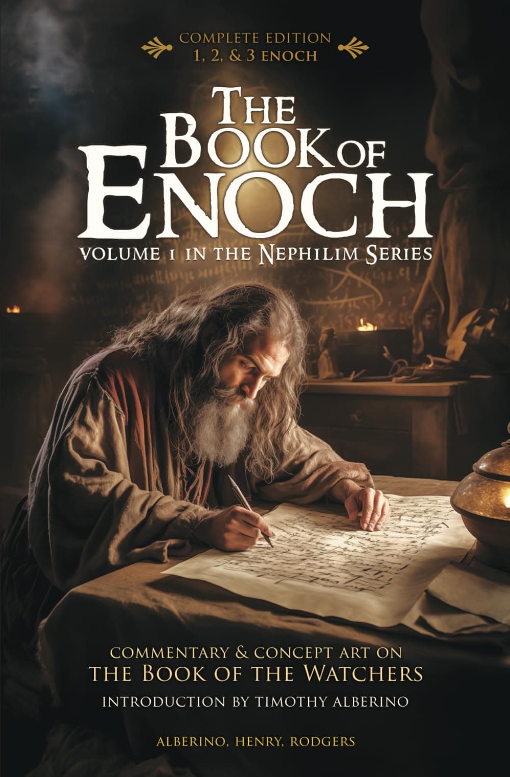 The Book of Enoch: With Commentary & Concept Art on the Book of the Watchers (Complete Edition, includes 1, 2, & 3 Enoch) Paperback