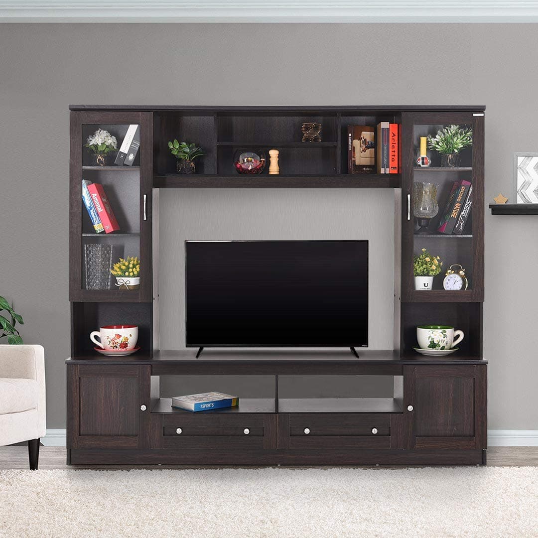 Royaloak Spring Entertainment Unit in Melamine Finish