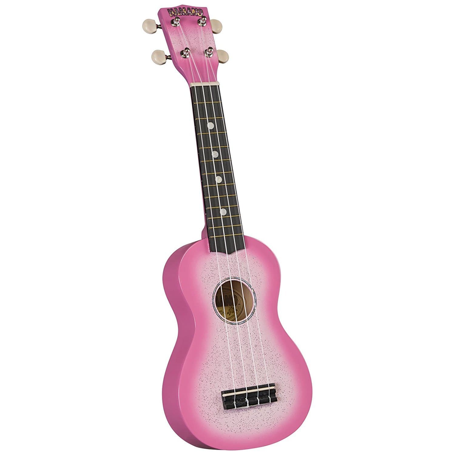 Hamano U-35PK Sparkling Ukulele Outfit - Pink