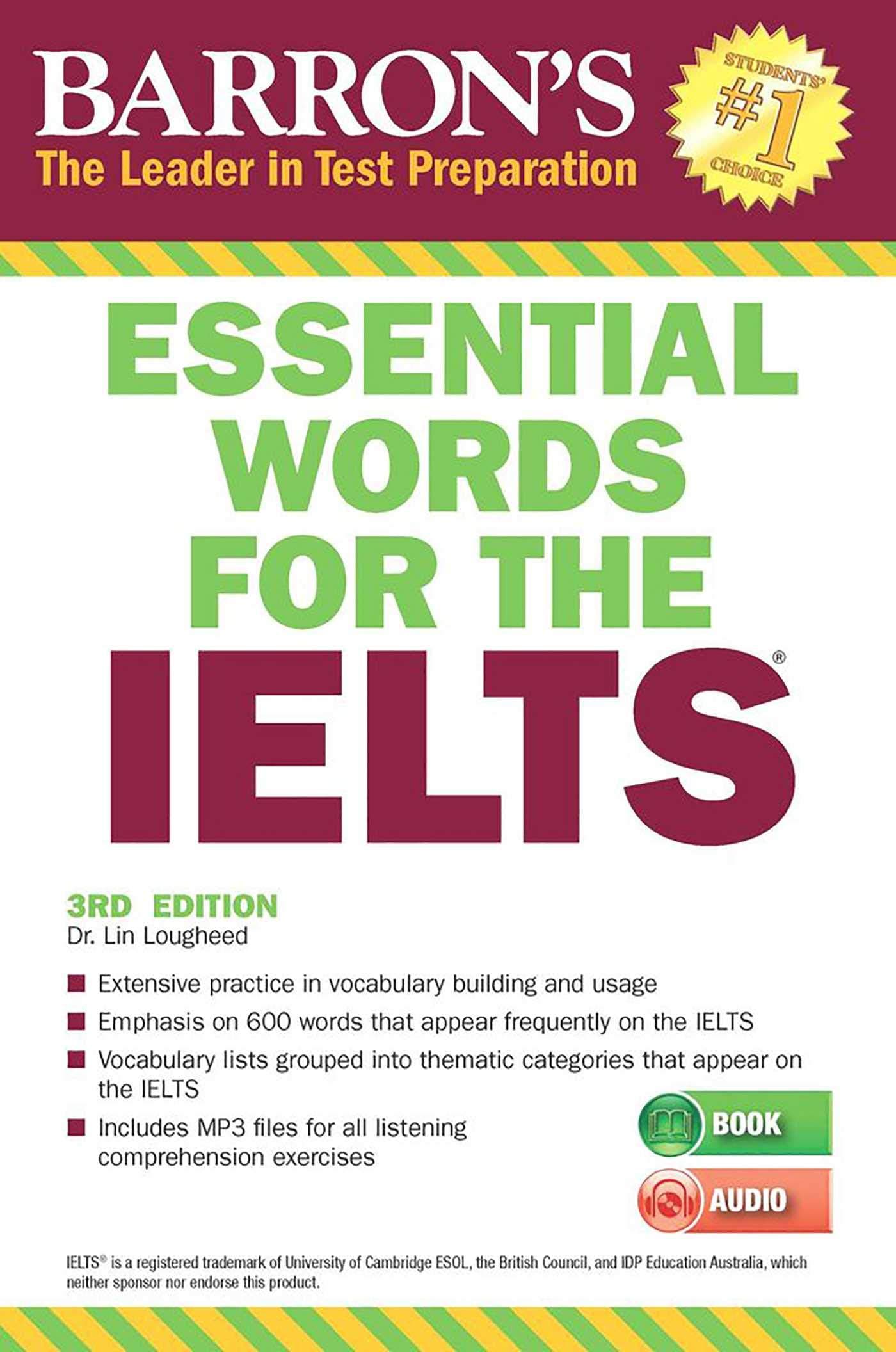 Essential Words for the IELTS: With Downloadable Audio (Barron's Test Prep)