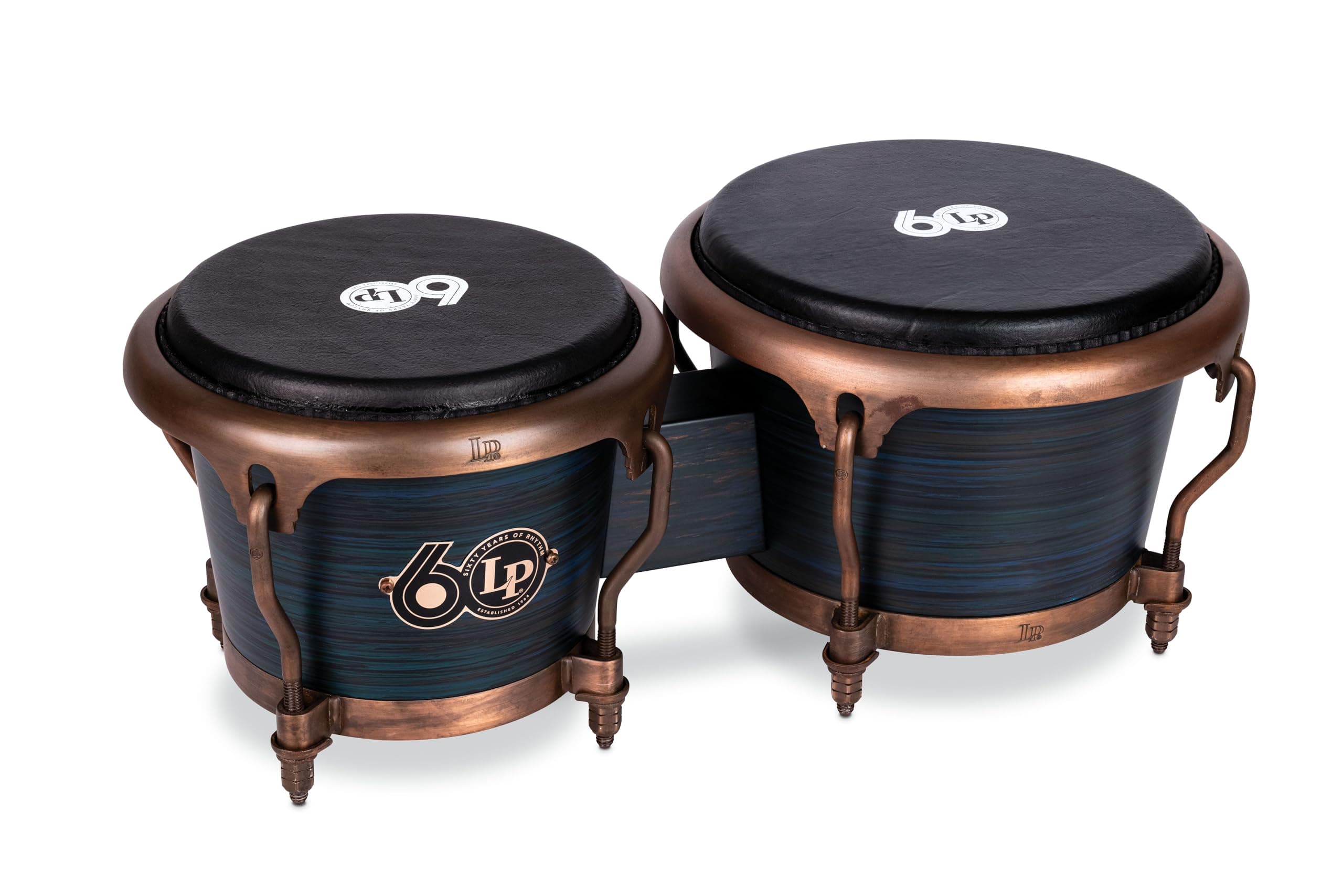 LP60 60th Anniversary Bongos Set Roasted Hazel