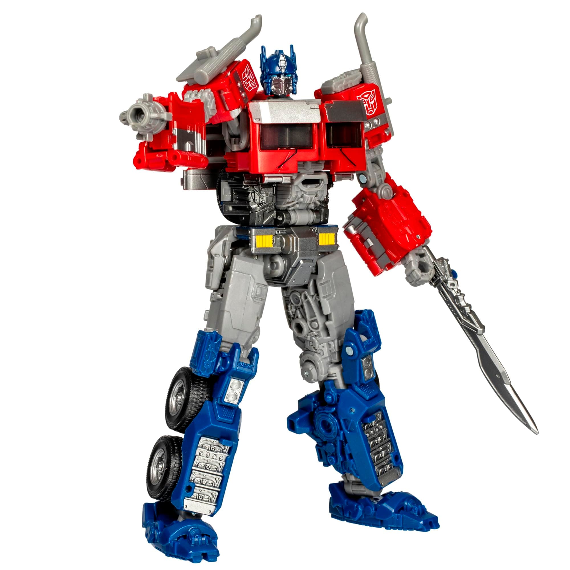 Transformers Toys Studio Series Voyager Class Rise of the Beasts 102 Optimus Prime 6.5-inch Converting Action Figure, 8+