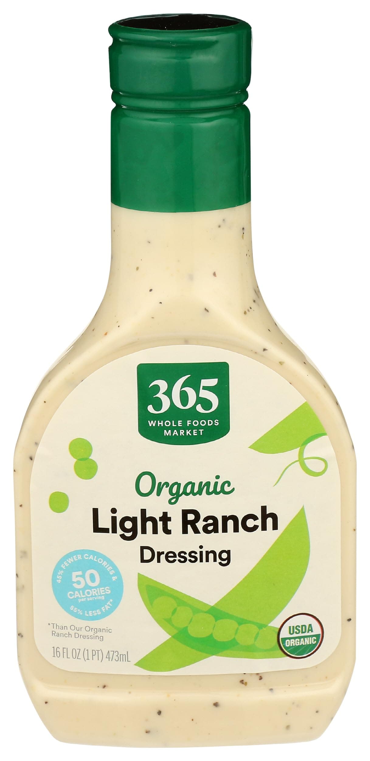 Organic Light Ranch Dressing, 16 Fl Oz