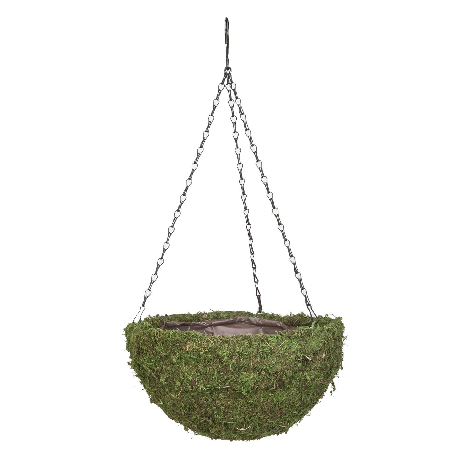 PANACEA PRODUCTS 14" Green Moss Round Basket