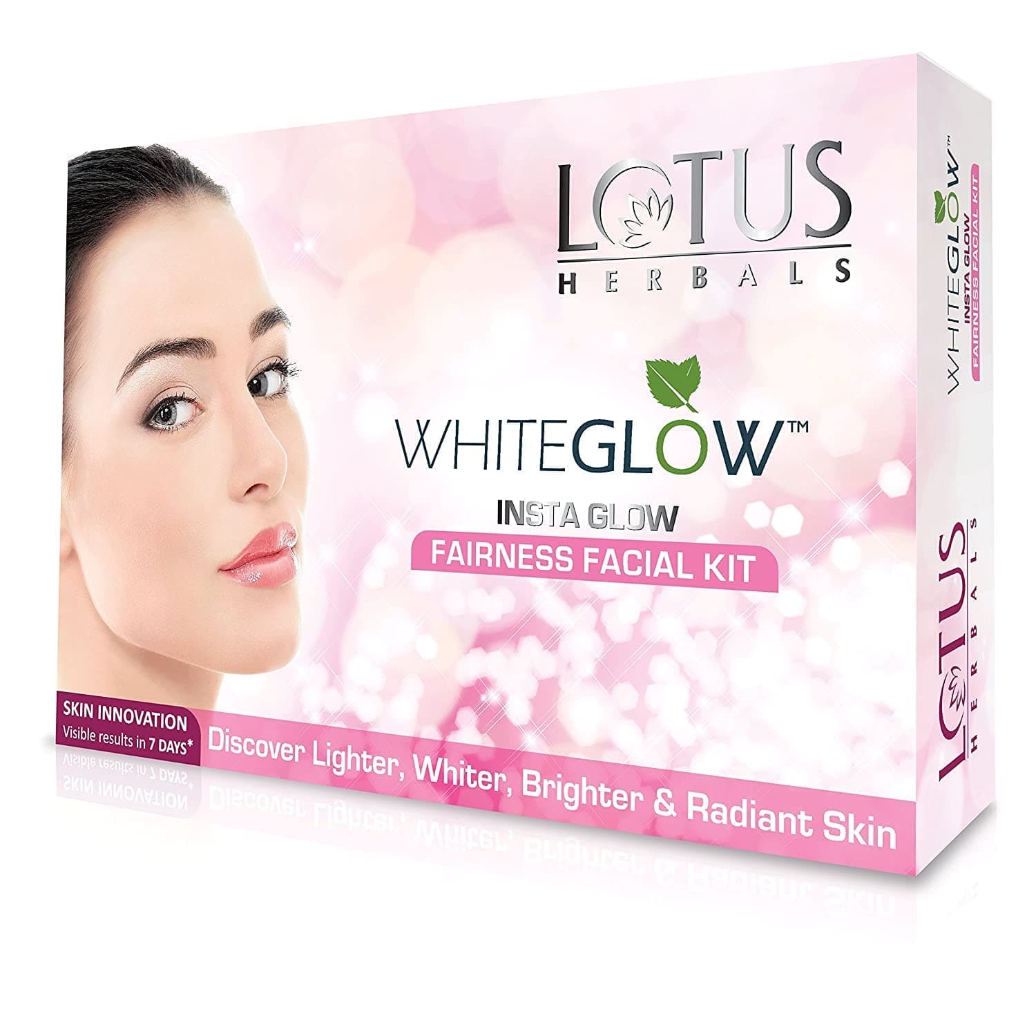 Lotus Herbals WhiteGlow Insta Glow Facial Kit | For Radiant Glowing Skin | Natural Ingredients | 37g (Single Use)