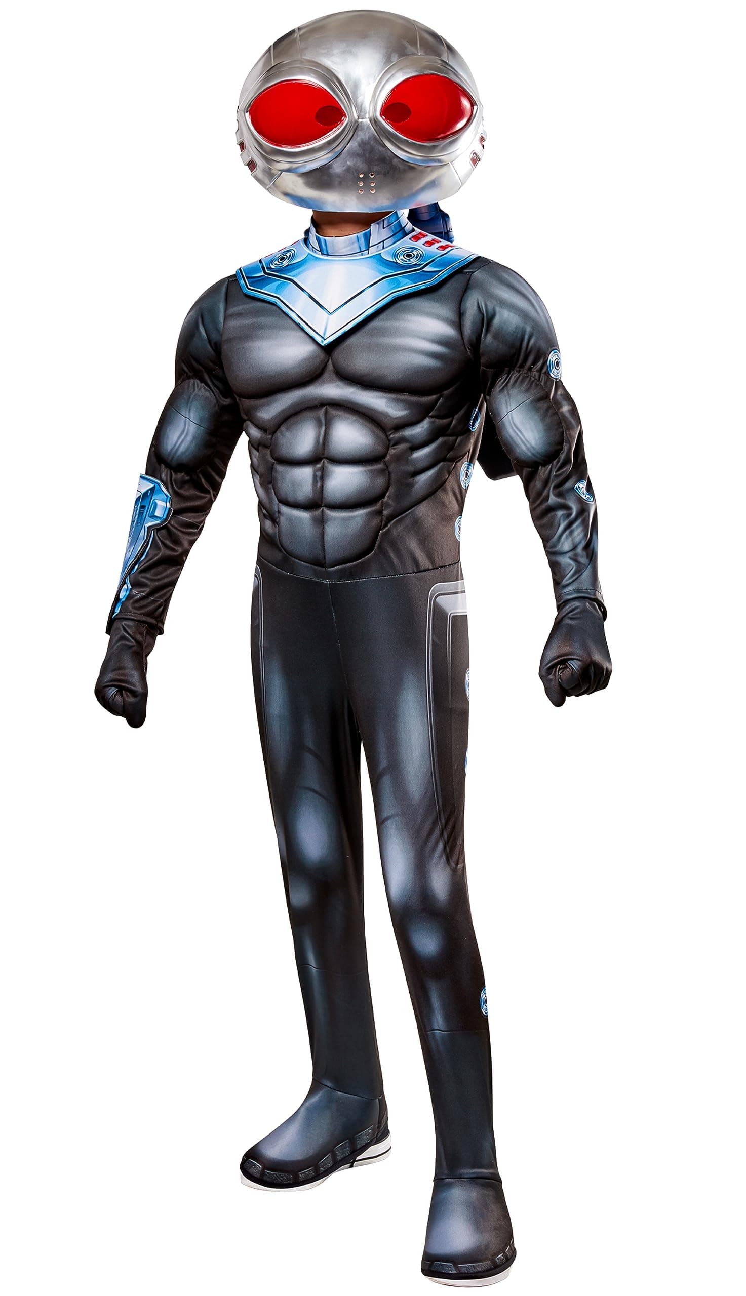 Rubies Boy's DC Aquaman and the Lost Kingdom Deluxe Black Manta Costume