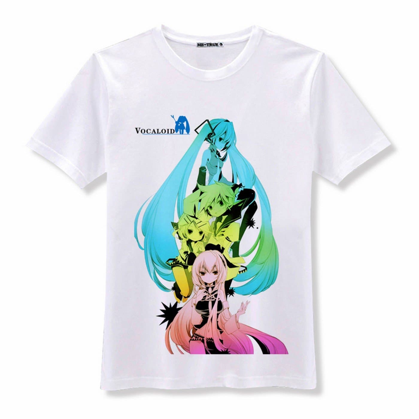 Cosplayland Vocaloid 2 Miku Hatsune Short Sleeves Tee T-Shirt