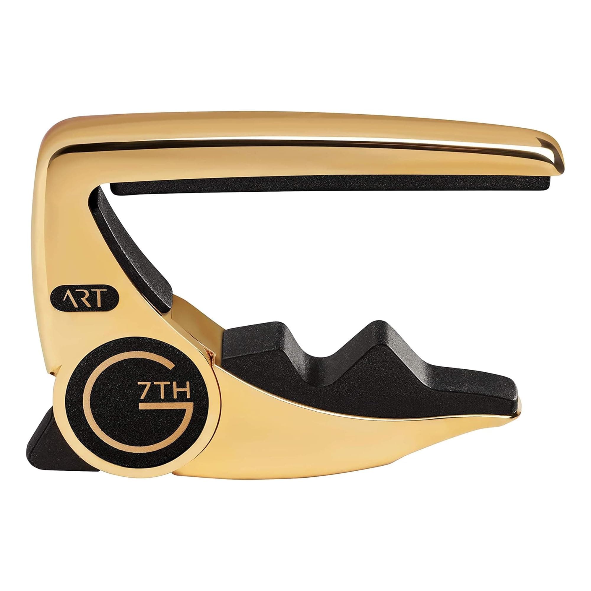 G7th Performance 3 6 String Gold Plate Guitar Capo - Groundbreaking Tension Control & Adaptive Radius Technology - The Perfect Capo for Acoustic Guitar and Electric Guitar, UK Designed Excellence