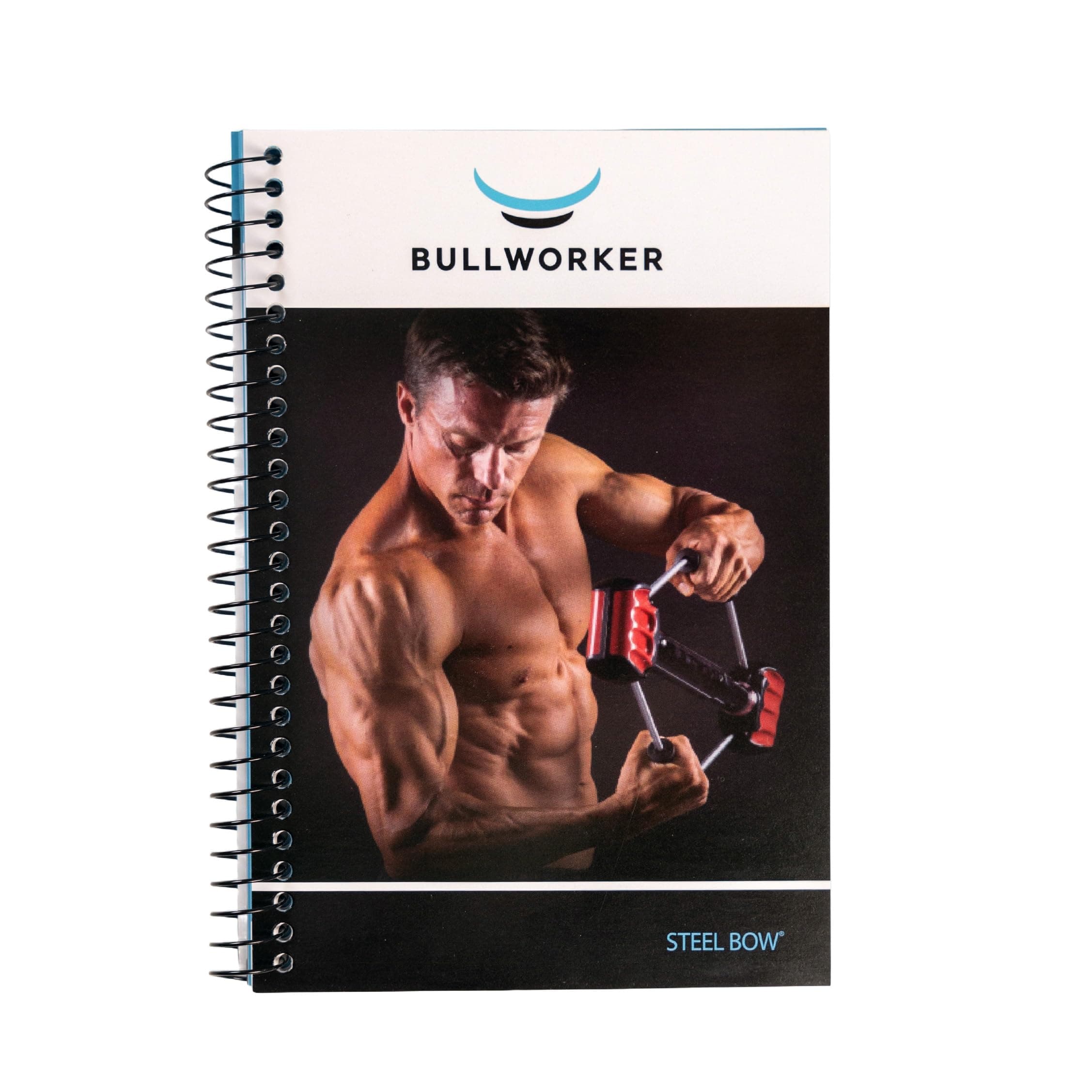 Bullworker Steel Bow Spiral Bound Instructional Manual with 90 Day Fitness Routine and Planner