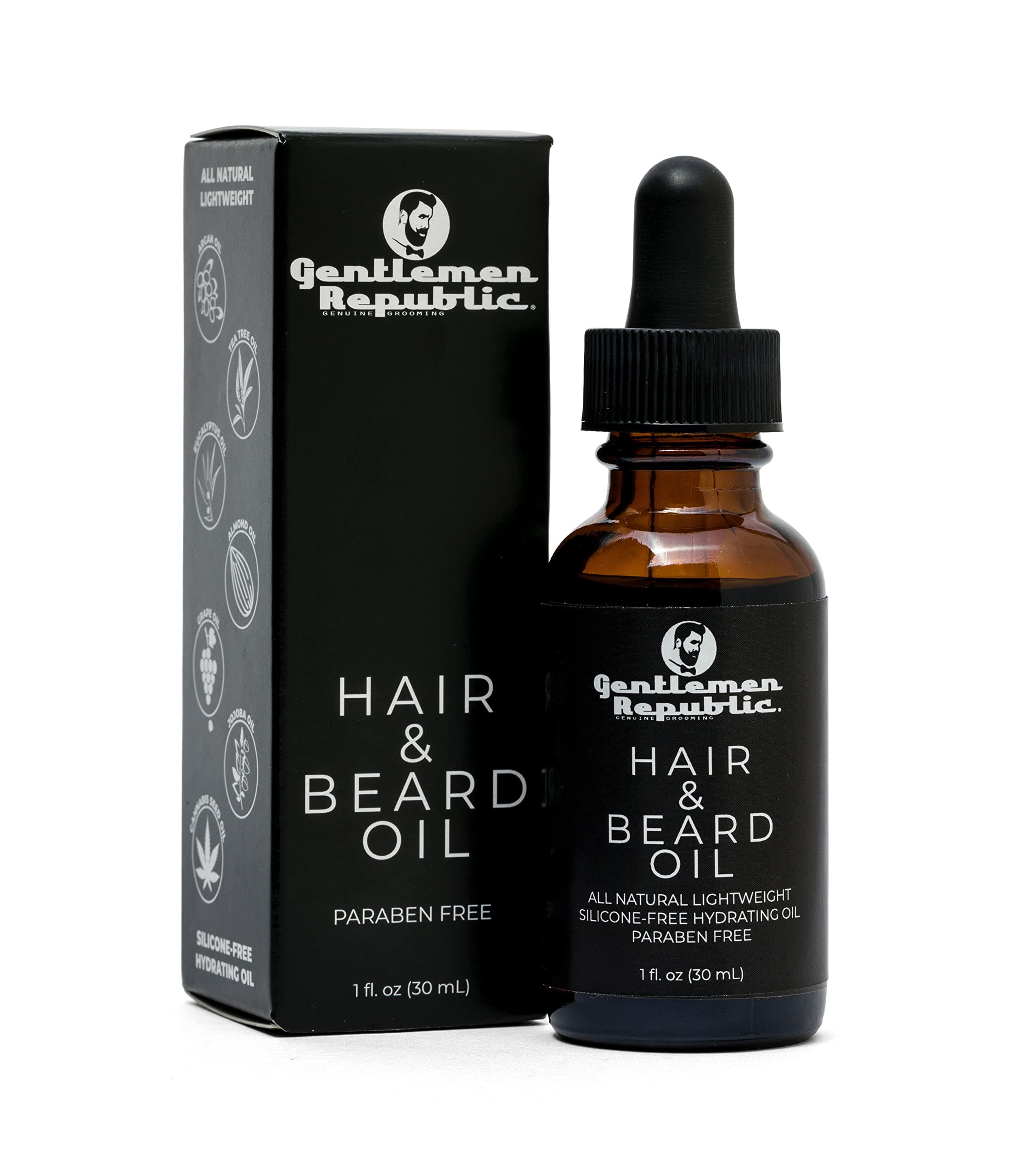 Premium Beard Oil - Nourish and Tame Your Beard with Our Genuine Grooming Formula - 1oz Bottle for Softness, Shine, and Style - Enhance Your Daily Grooming Routine