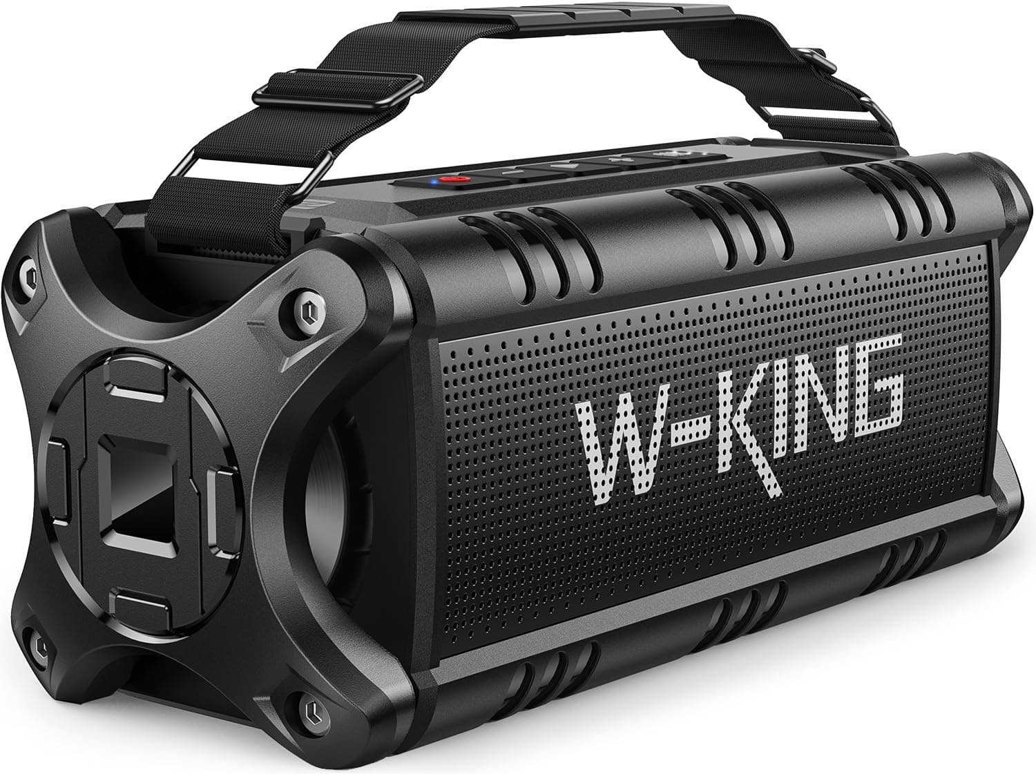 W-KING 50W (90W Peak) Bluetooth Speaker, IPX6 Waterproof Portable Speaker, Wireless Speaker with Heavy Bass, [40 Hours Continuous Playback/Enhanced Bass (Equalizer)/Pairing Two Devices/Power Bank