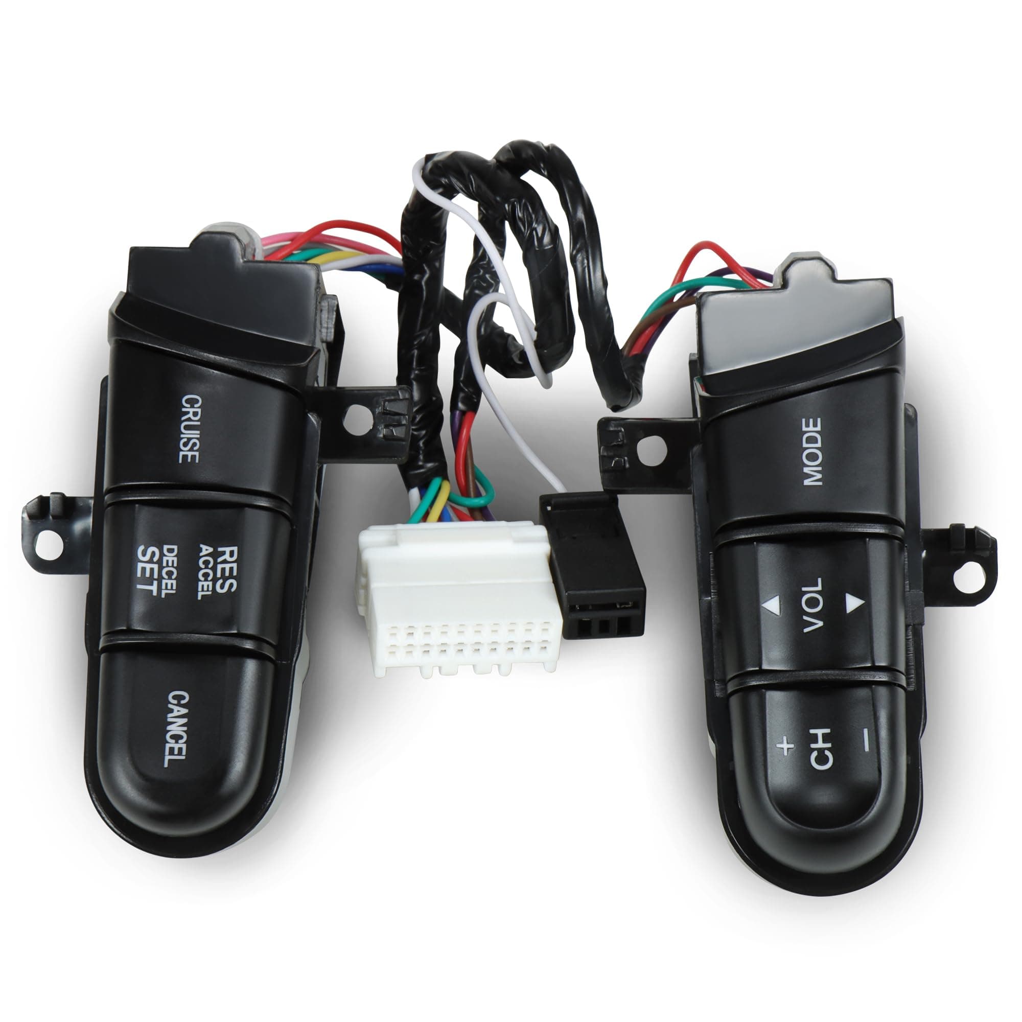 HUSUKU Steering Wheel Mounted Cruise Control Switch Buttons Kit Replacement Fit for 2006 2007 2008 Honda Civic Replace 36770-SVA-A41 36770-SNA-A12