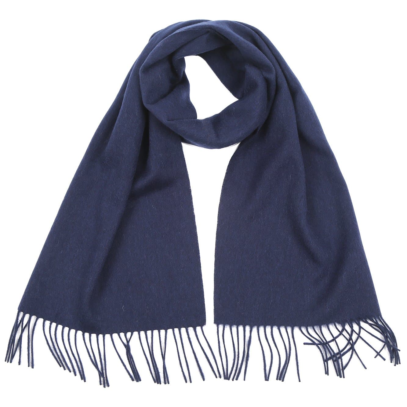 SAILIMU Super Soft 100% Pure Cashmere Scarf, 14.2"X75" Navy