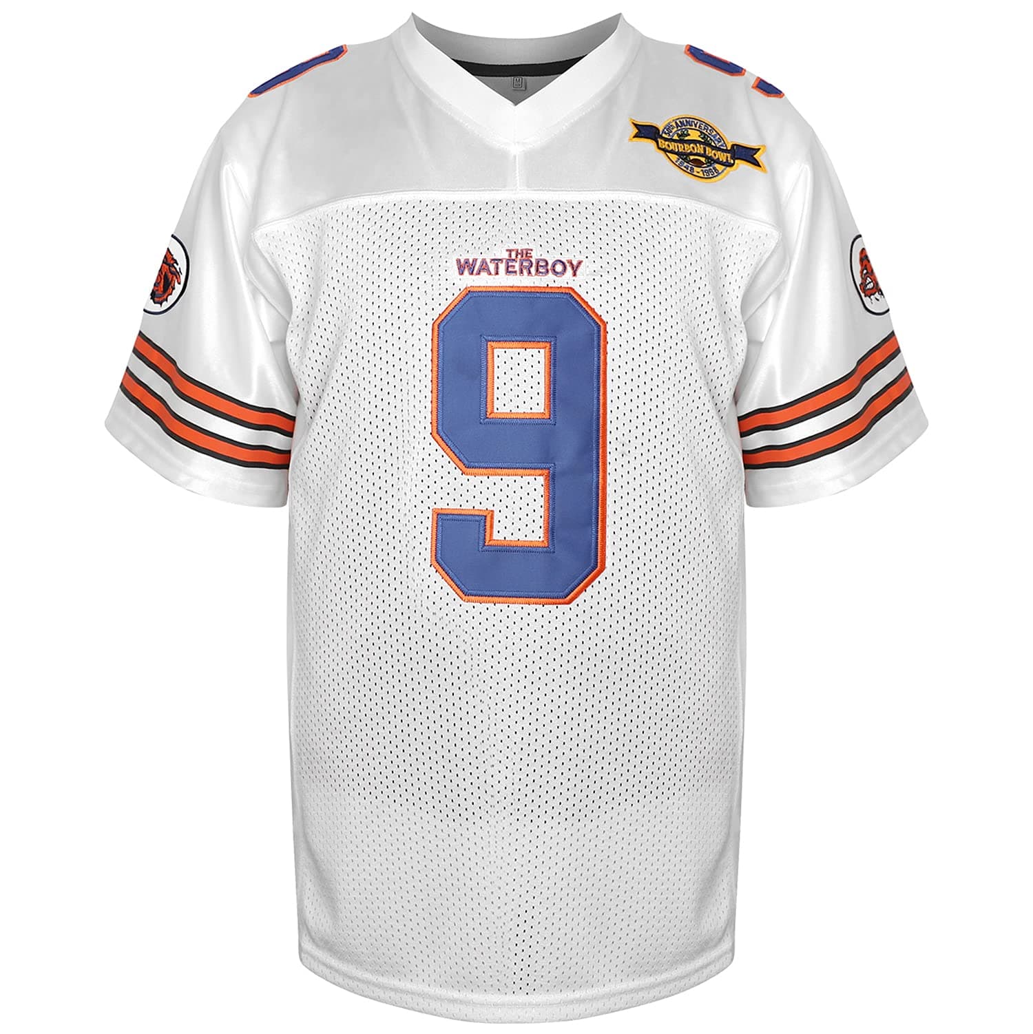 Bobby Boucher #9 The Waterboy Adam Sandler Movie Mud Dogs Bourbon Bowl Football Jersey