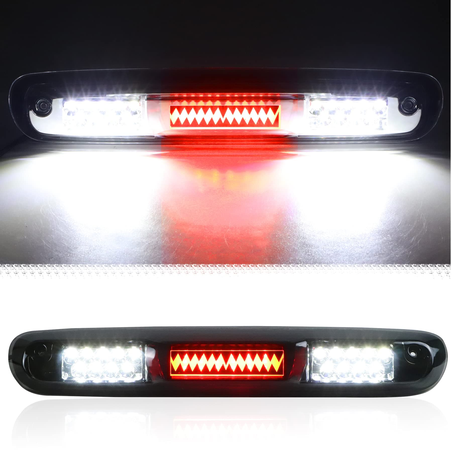 Tresound LED Third 3rd Brake Light for 2007-2013 Chevy Silverado GMC Sierra 1500 2500 3500 HD Classic, Rear Cargo Lamp High Mount Stop light