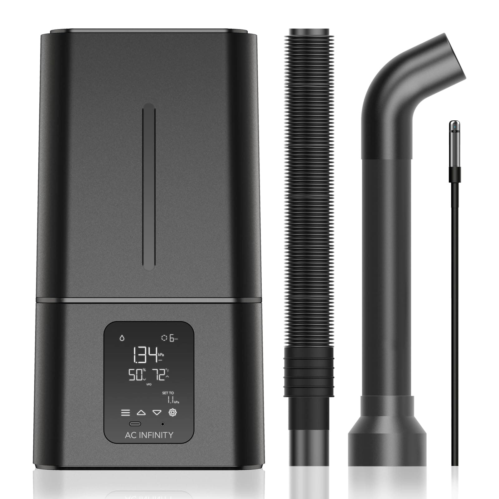 CLOUDFORGE T7, Plant Humidifier 15L with Onboard Smart Controller, Humidity Balance Programming, Commercial Grade Indoor Room Humidifier for Plants in Grow Tents, Grow Rooms, Greenhouses