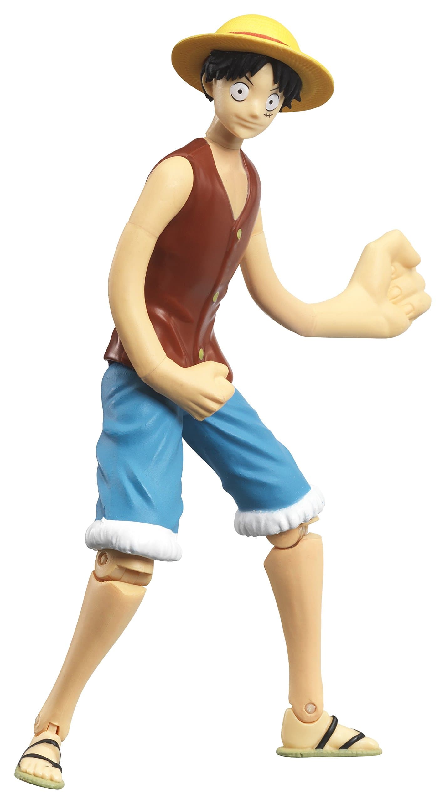 Abysse SMIFIG011 Obyz One-Piece Monkey D. Luffy Action Figure, 5"