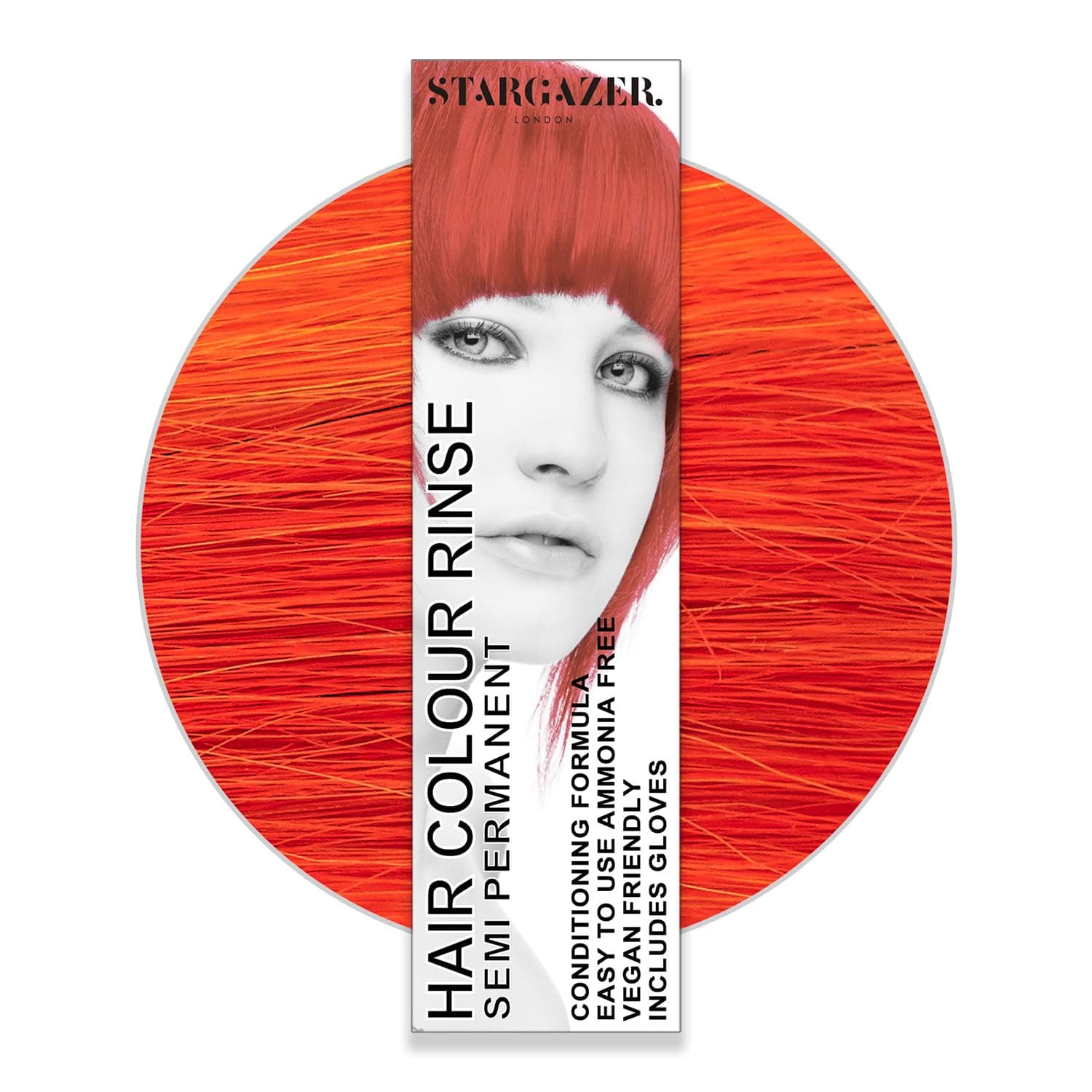 Stargazer GO-SHKR27 Hair Color Conditioner, 2.4 fl oz (70 ml), UV Orange