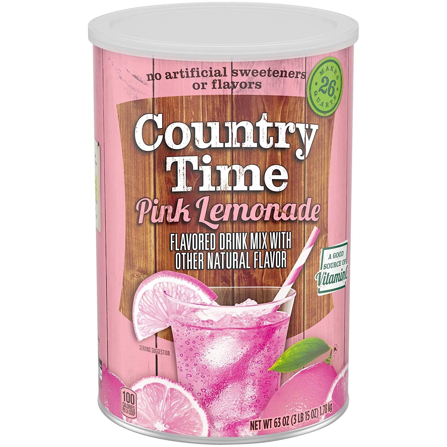 Country Time Pink Lemonade Drink Mix, 1.78kg