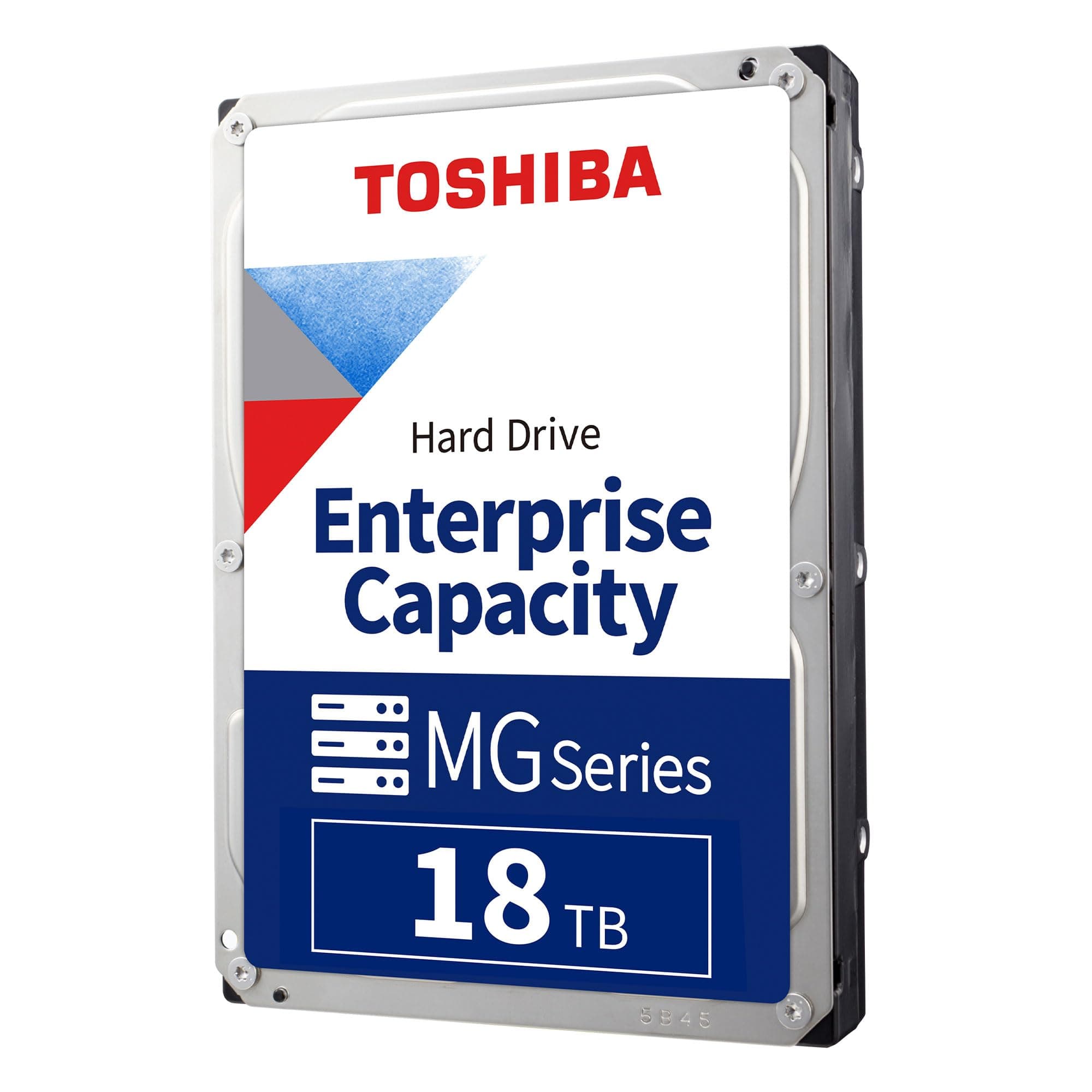 Toshiba 18TB Enterprise Internal Hard Drive – MG Series 3.5" SATA HDD for Server, Storage, 24/7 Operation, Hyperscale, Cloud (MG09ACA18TE)
