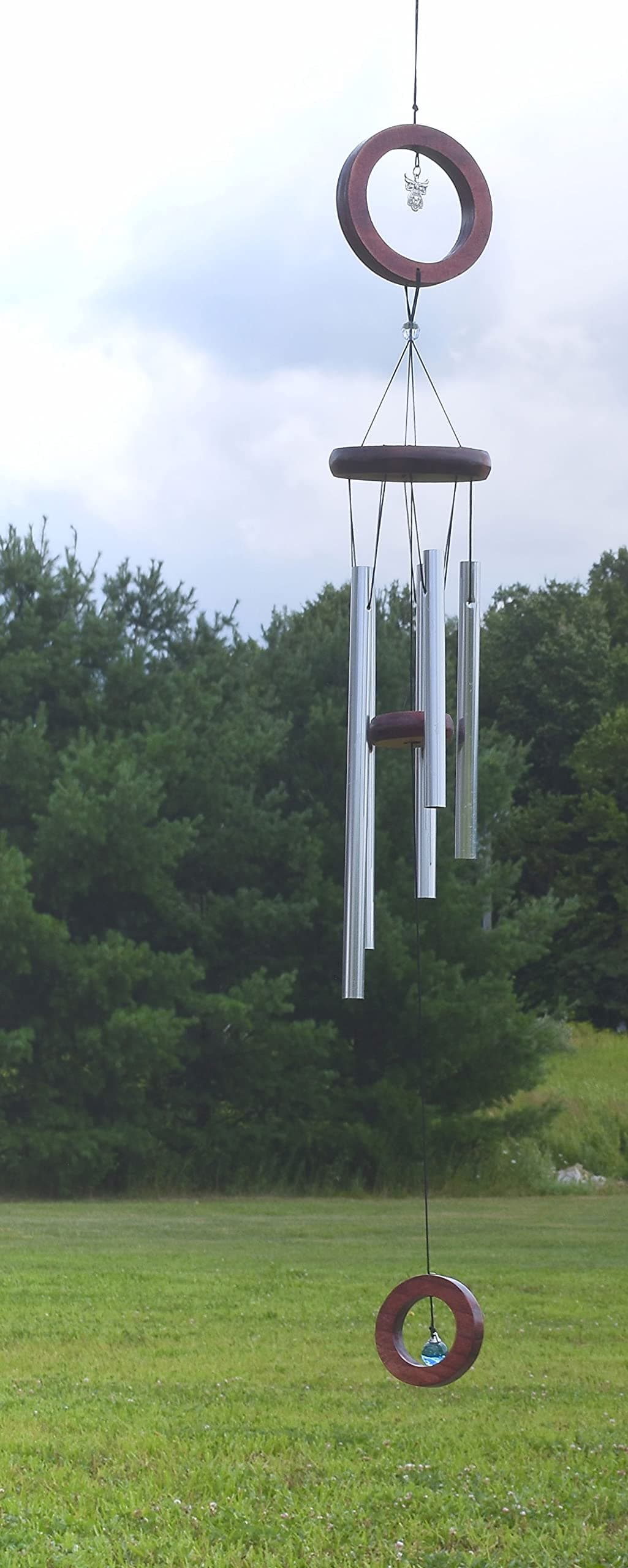 Gifts for Someone Who is Grieving Memorial Wind Chimes Sympathy Gift for Outside Unique When Someone Passes Away for Loss of a Loved One with Condolence Card