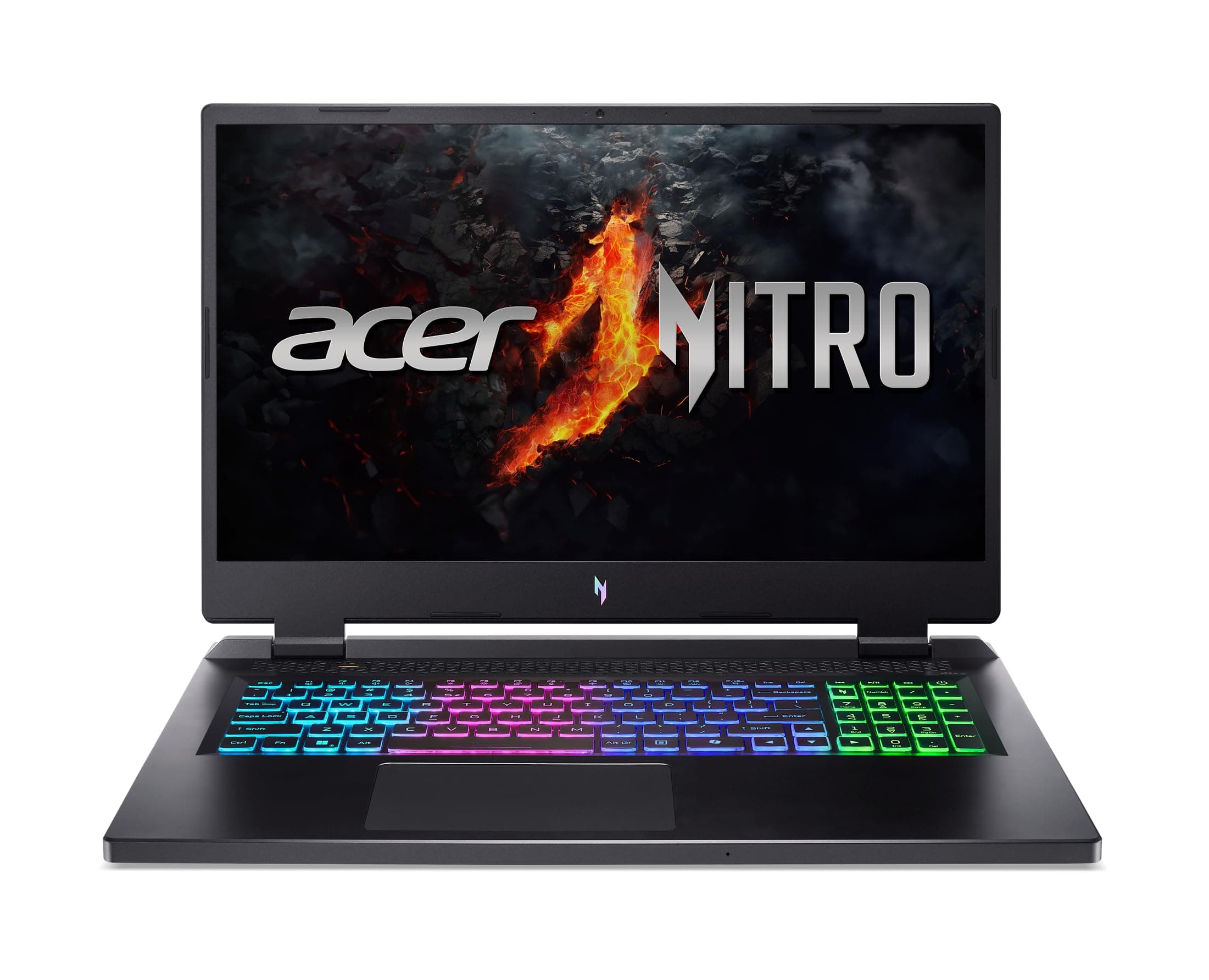 Acer Nitro 17 Gaming Laptop | Intel Core i5-14450HX | NVIDIA GeForce RTX 4050 Laptop GPU | 17.3" FHD IPS 165Hz G-SYNC Display | 16GB DDR5 | 512GB Gen 4 SSD | Killer Wi-Fi 6E | AN17-72-56FS