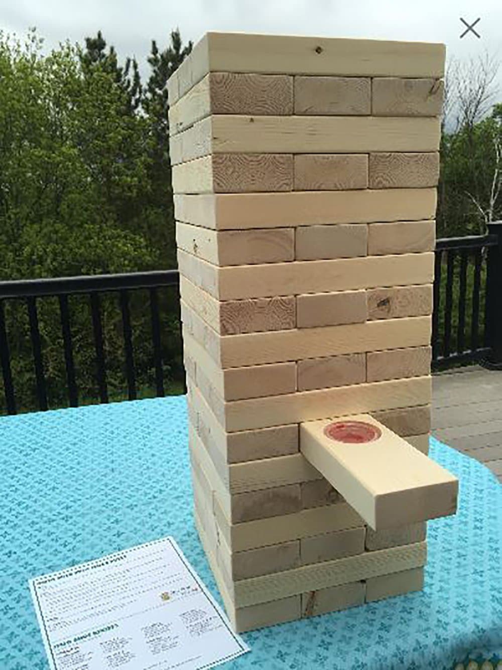 Giant Tipsy Jello Shot Tower