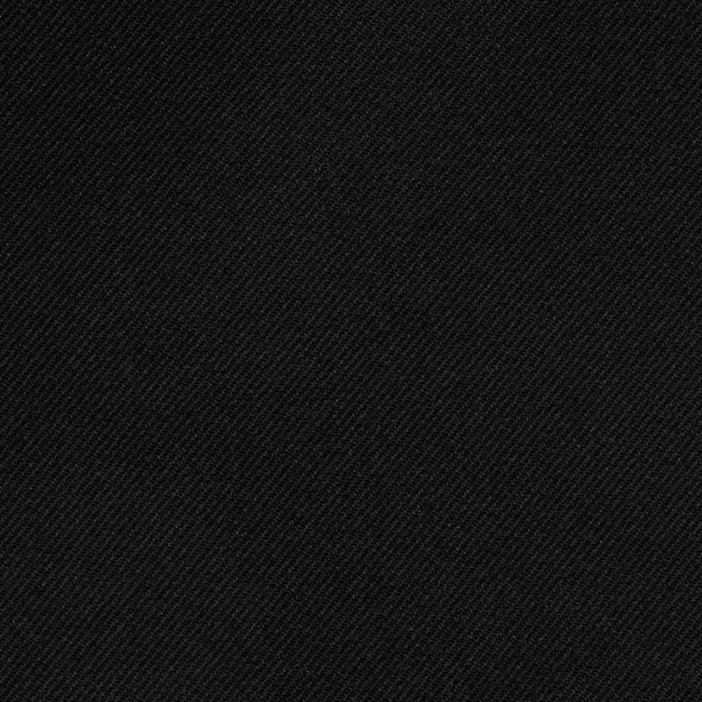 Gabardine Black, Fabric by the Yard