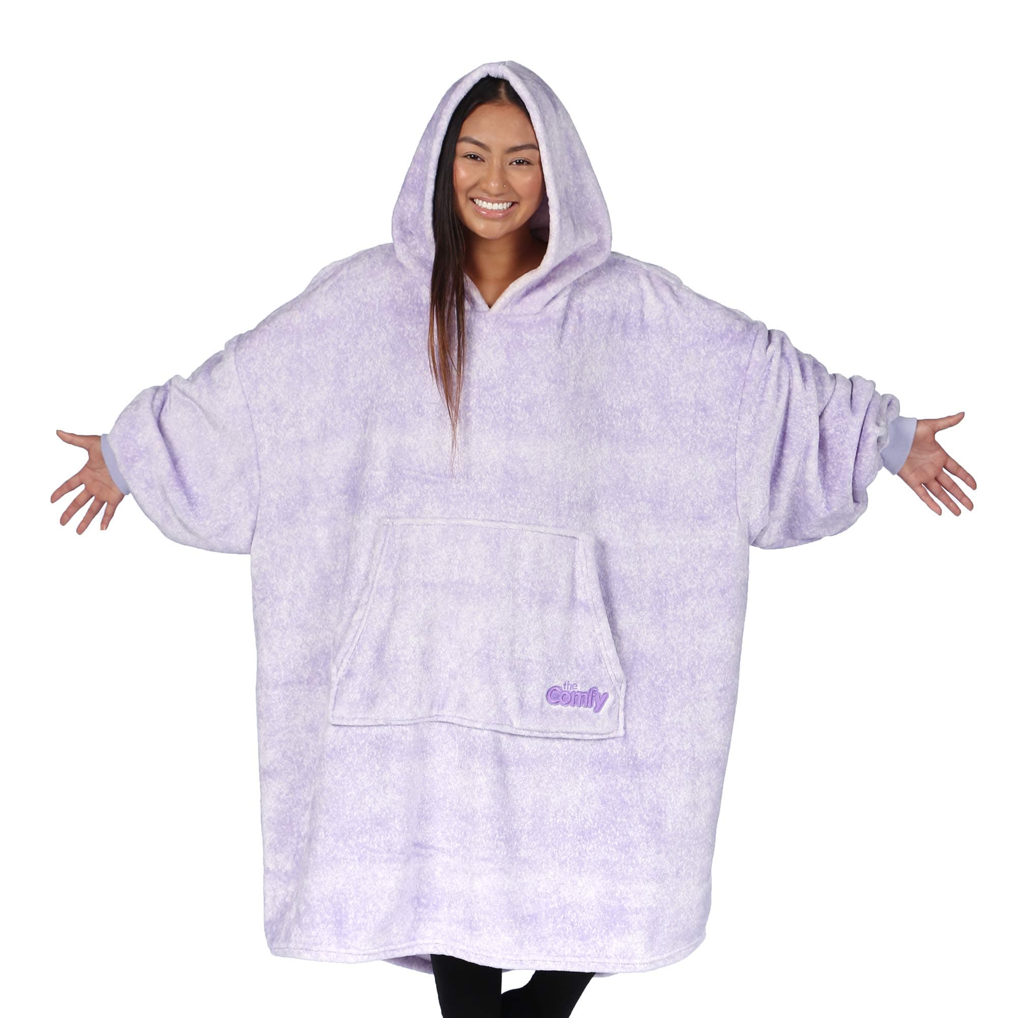 THE COMFY Dream | From Shark Tank | Patented | No Sherpa | Light Wearable Blanket Hoodie | Gift for Women & Men | One Size