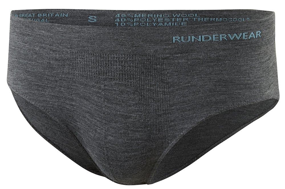 Runderwear Men's Merino Briefs | Chafe-Free Performance Underwear with Premium Merino Wool