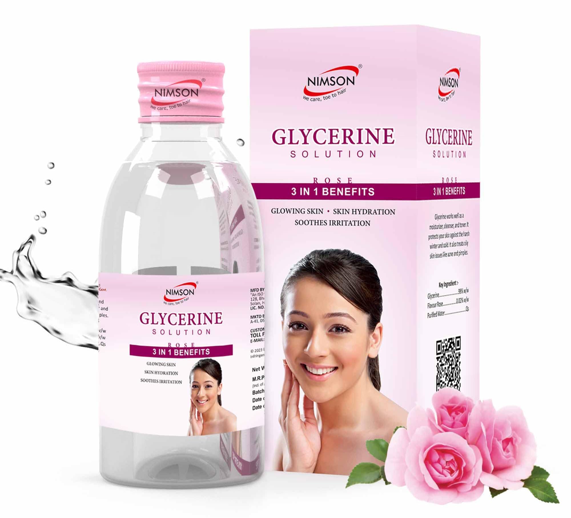 Pure Glycerine â 50ml | Moisturizes, Heals & Protects Skin | Soothes Irritation | Soft, Glowing Skin | Ideal for Oily & All Skin Types | 100% Vegan
