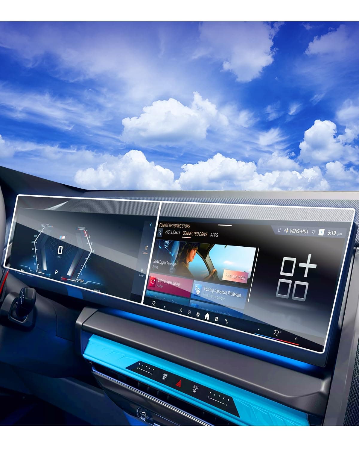 2026 2025 BMW X3 X5 X7 Screen Protector for 2025 2026 BMW X3 30|M50 xDrive X5 M60i sDrive40i xDrive50e Touch Screen Tempered Glass 2025 BMW X 3 Accessories