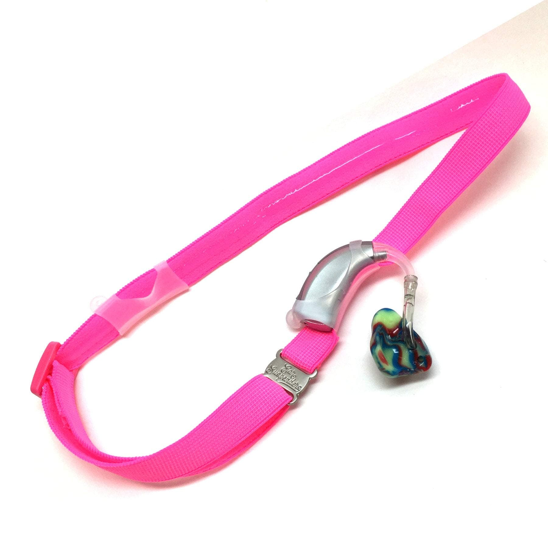Headband for Hearing Aid Retention (hot pink) (Under 2)