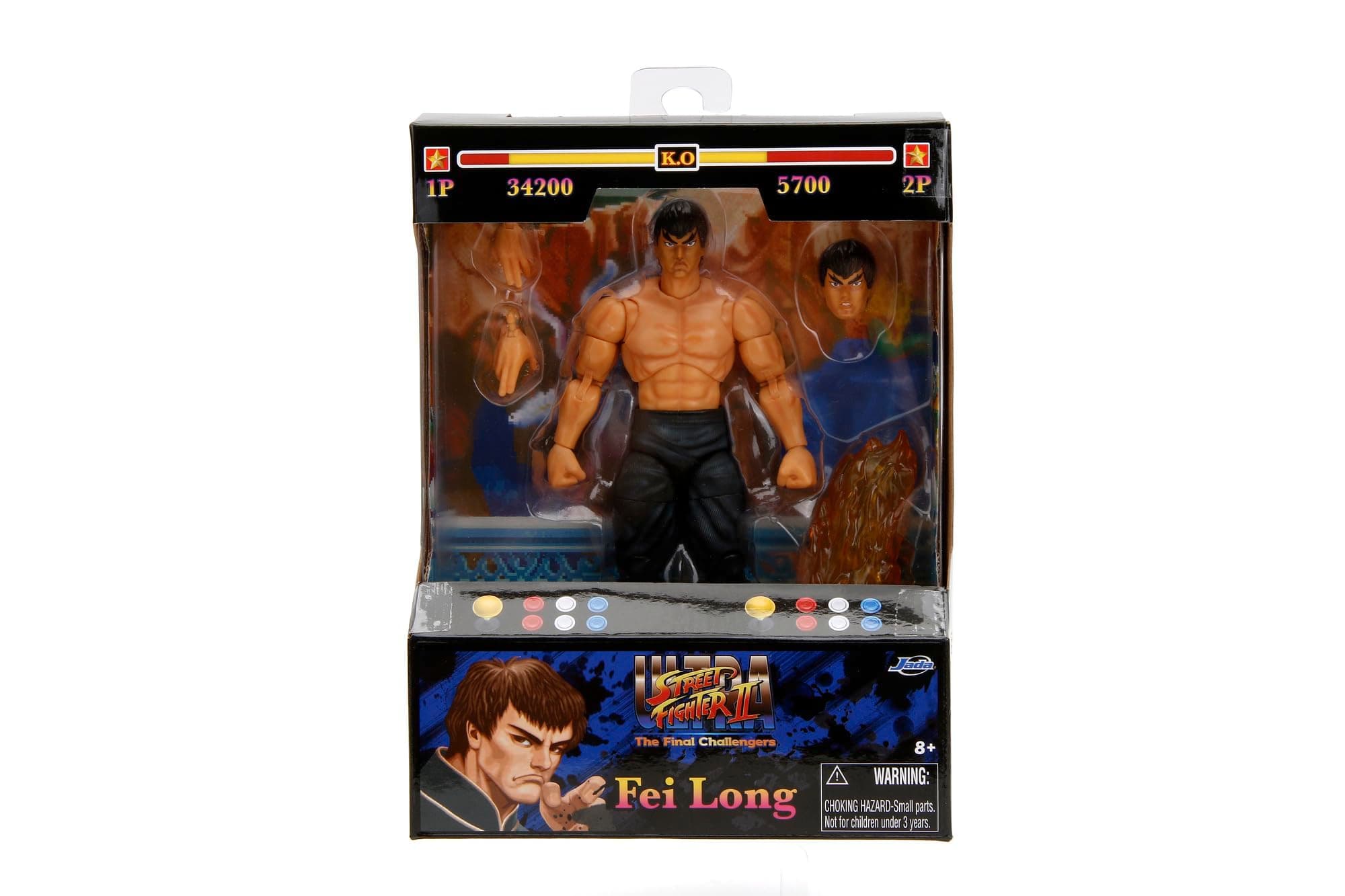 FEI LONG STREET FIGHTER 6" DELUXE COLLECTOR FIGURE