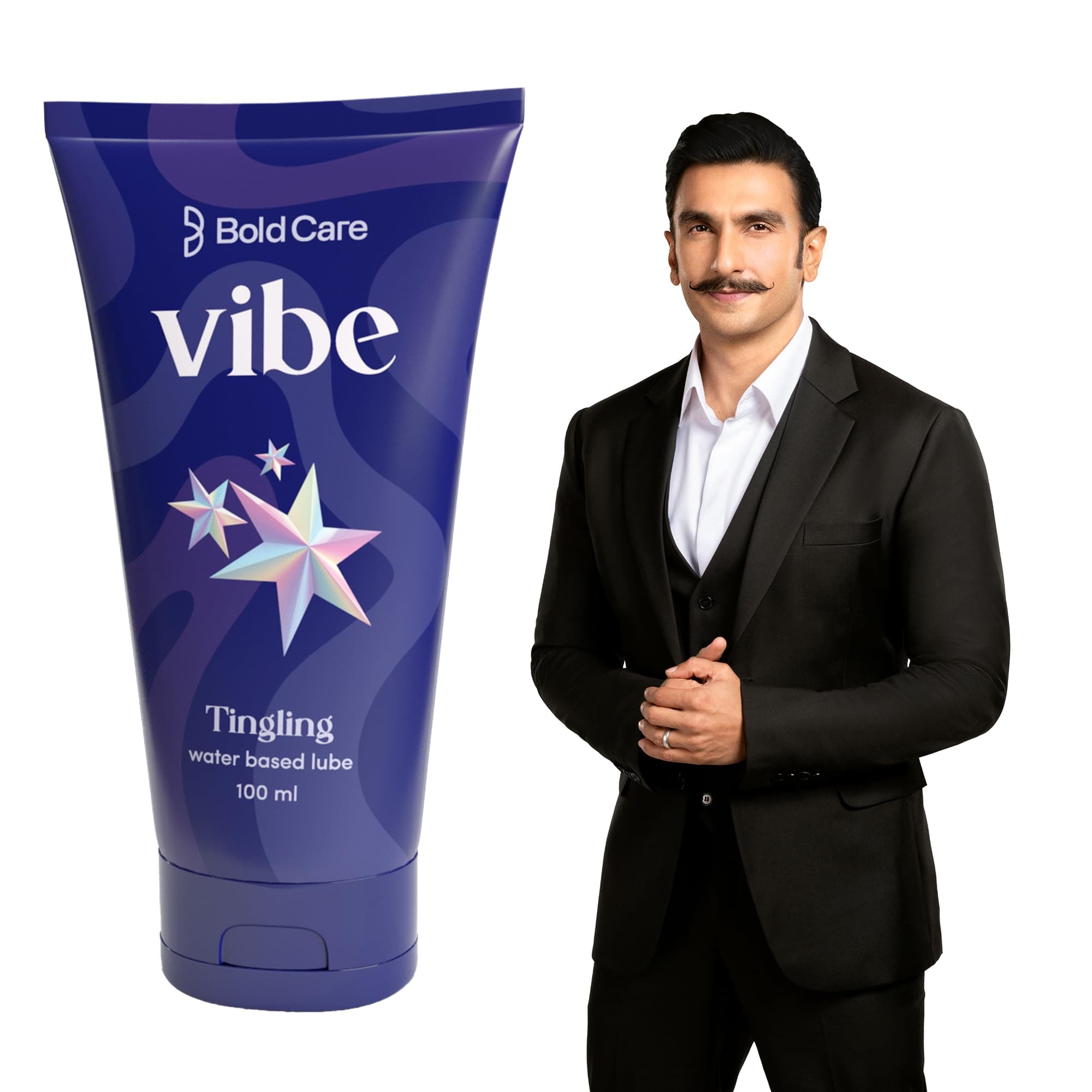 Vibe Tingling - Natural Personal Lubricant for Men and Women - Water Based Lube - Skin Friendly, Silicone and Paraben Free - No Side Effects - 100 ml