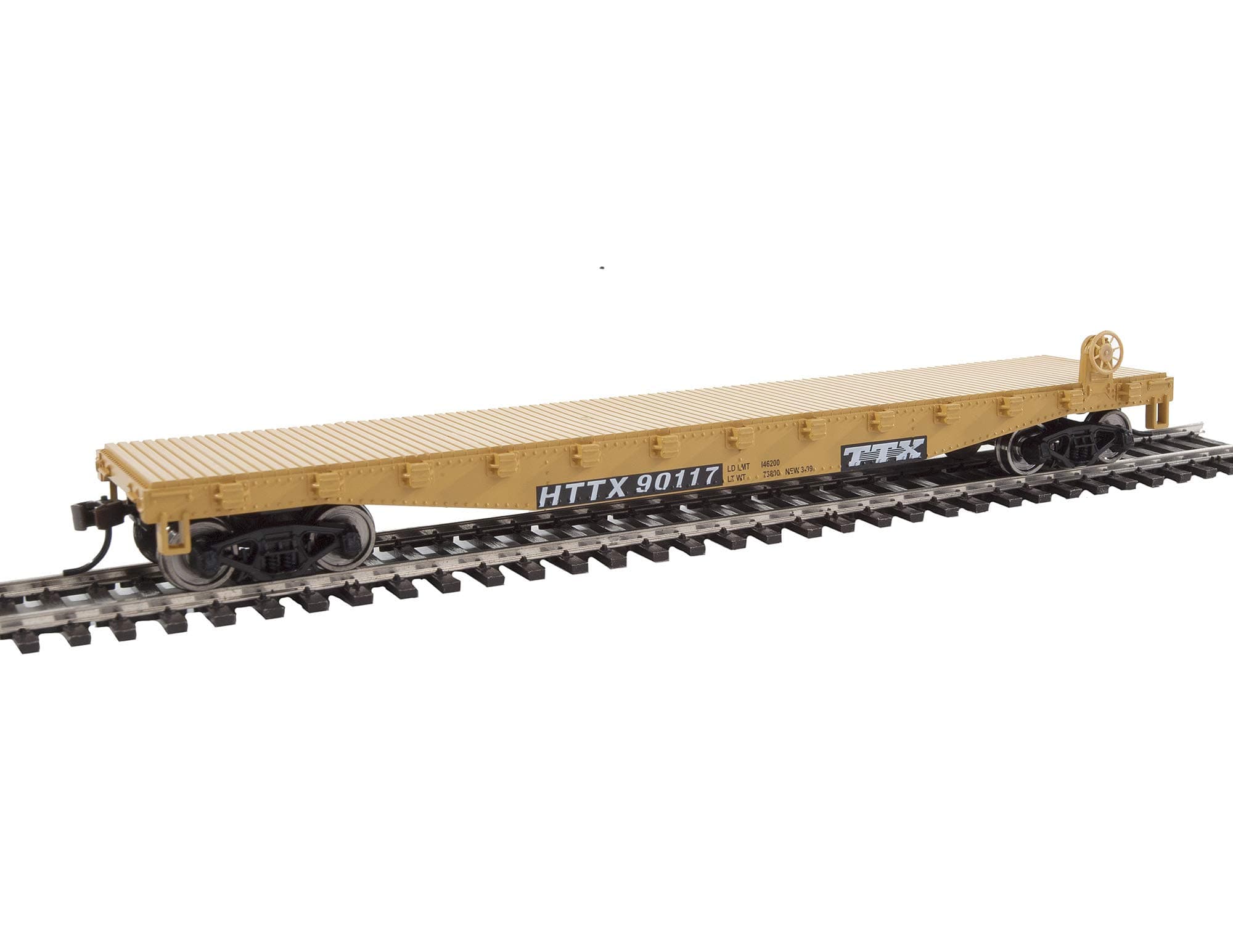 HO Scale Model TTX Flat Car