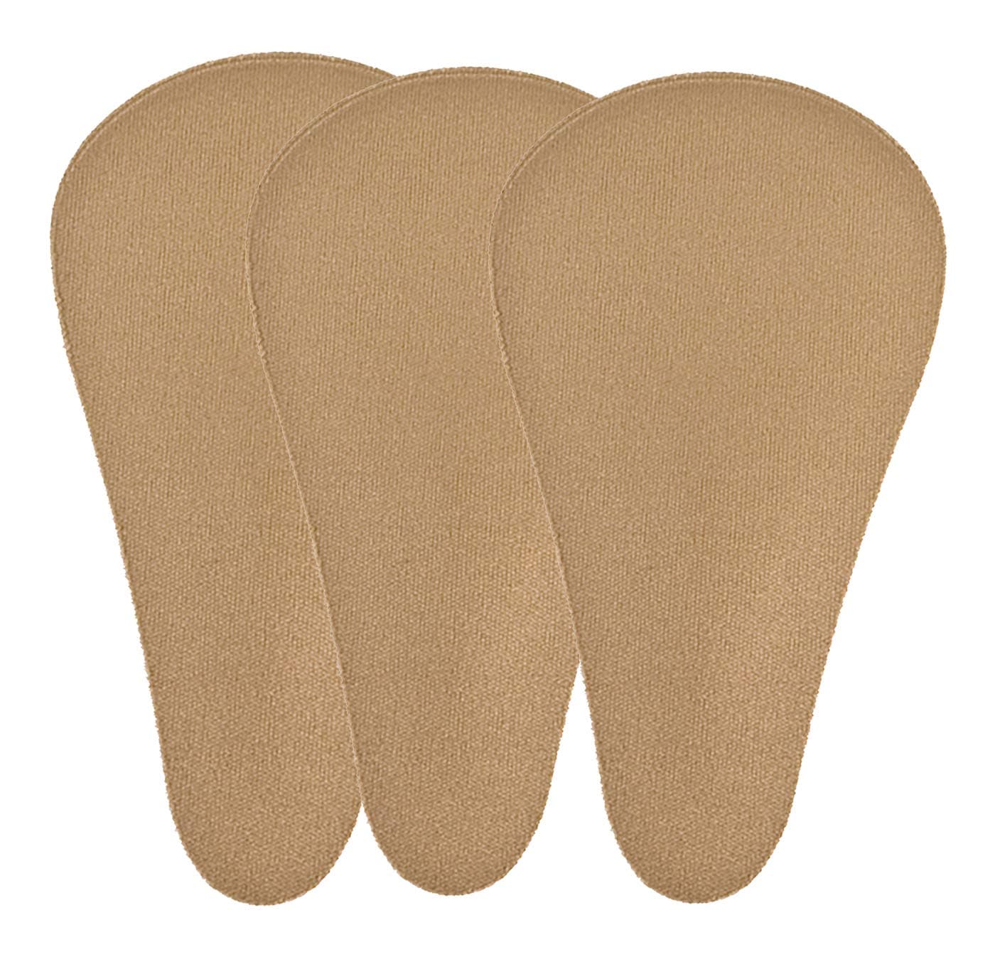 Braza Camel~Not – Discreet Camel Toe Concealer for Swimwear, Activewear, and Tight Clothing – Comfortable, Reusable Inserts with Double-Sided Tape Included, Beige, One Size