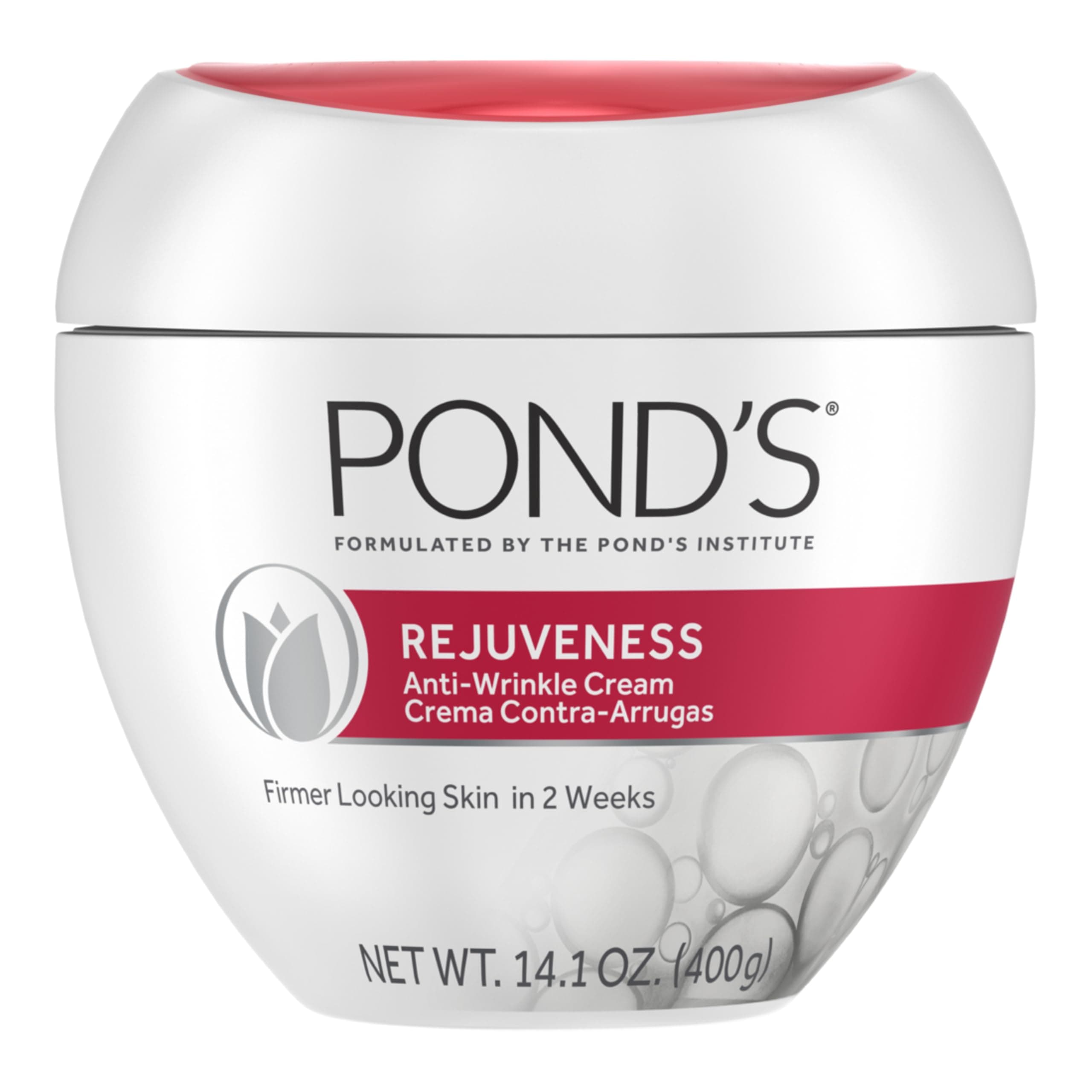Rejuveness Anti-Wrinkle Cream Anti-Aging Face Moisturizer With Alpha Hydroxy Acid and Collagen 14.1 oz
