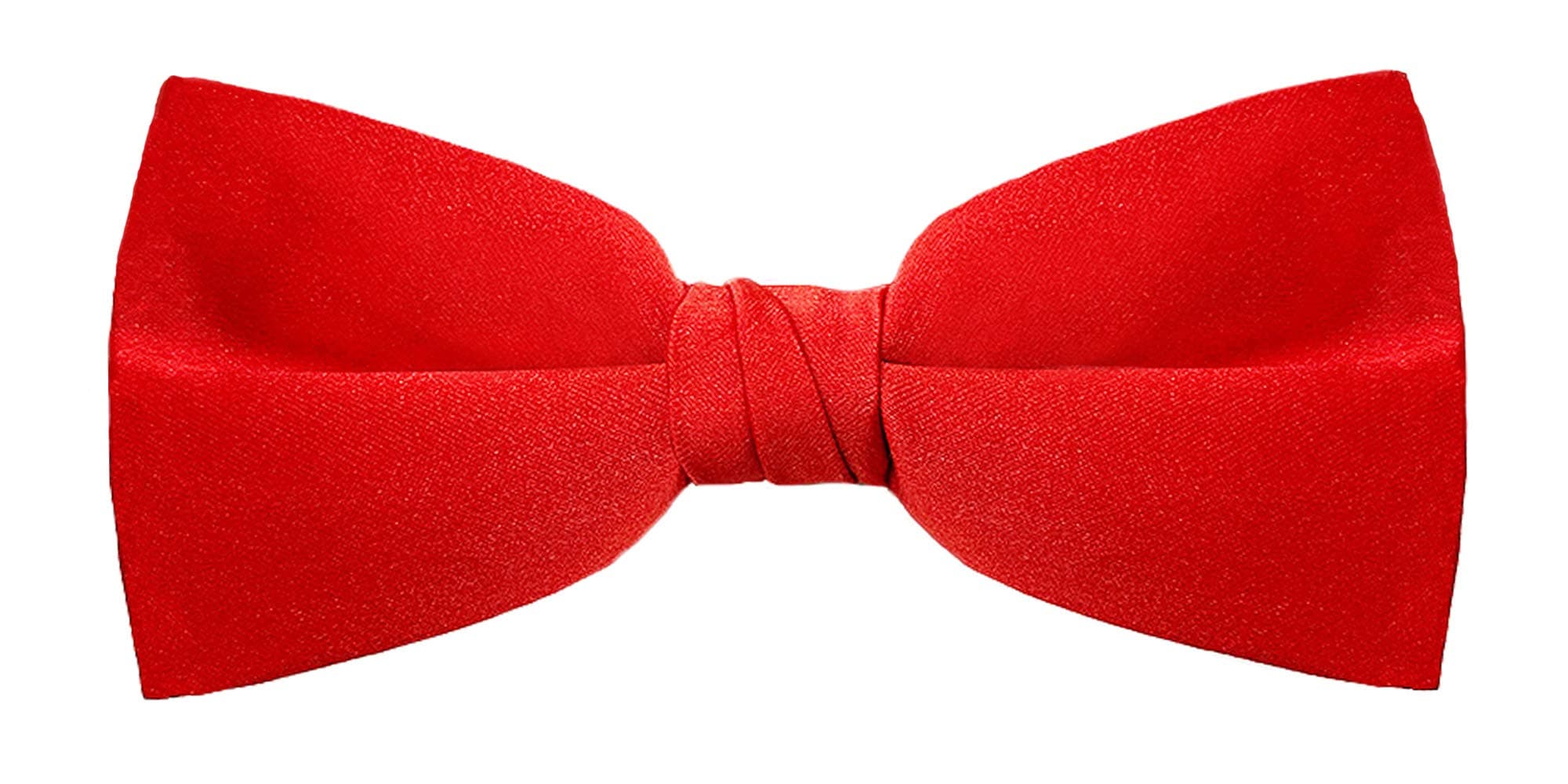 Red Satin 2 1/2 Bow Tie