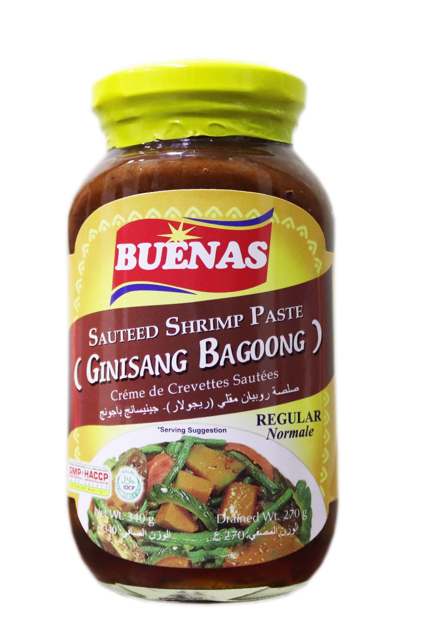 Ginisang Bagoong Sauteed Shrimp Paste, 340 G