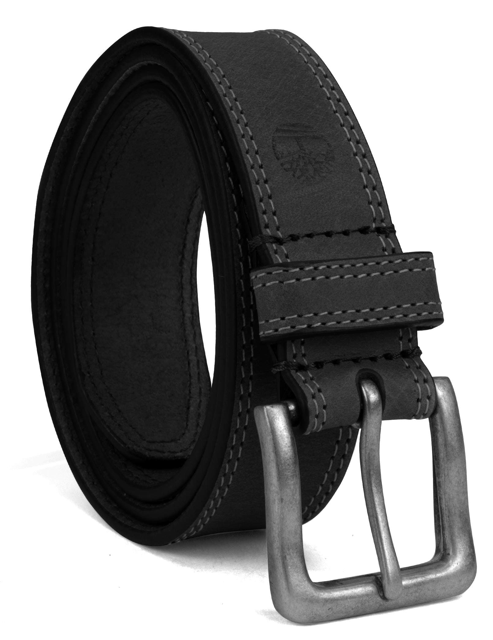 Timberland Men's Classic Leather Jean Belt 1.4 Inches Wide (Big & Tall Sizes)