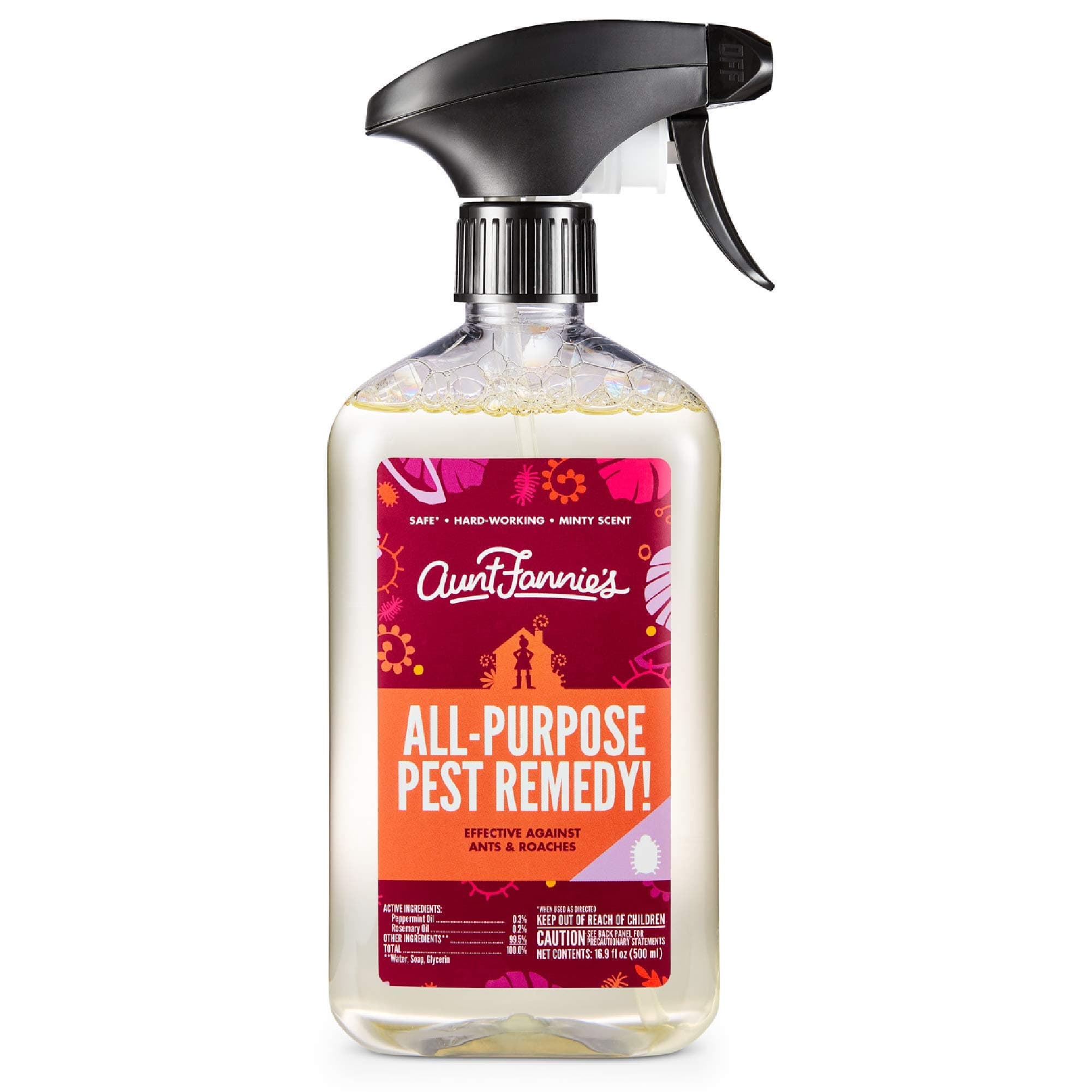 Aunt Fannie’s All-Purpose Pest Spray, Ant & Roach, for Indoor Use (Single)