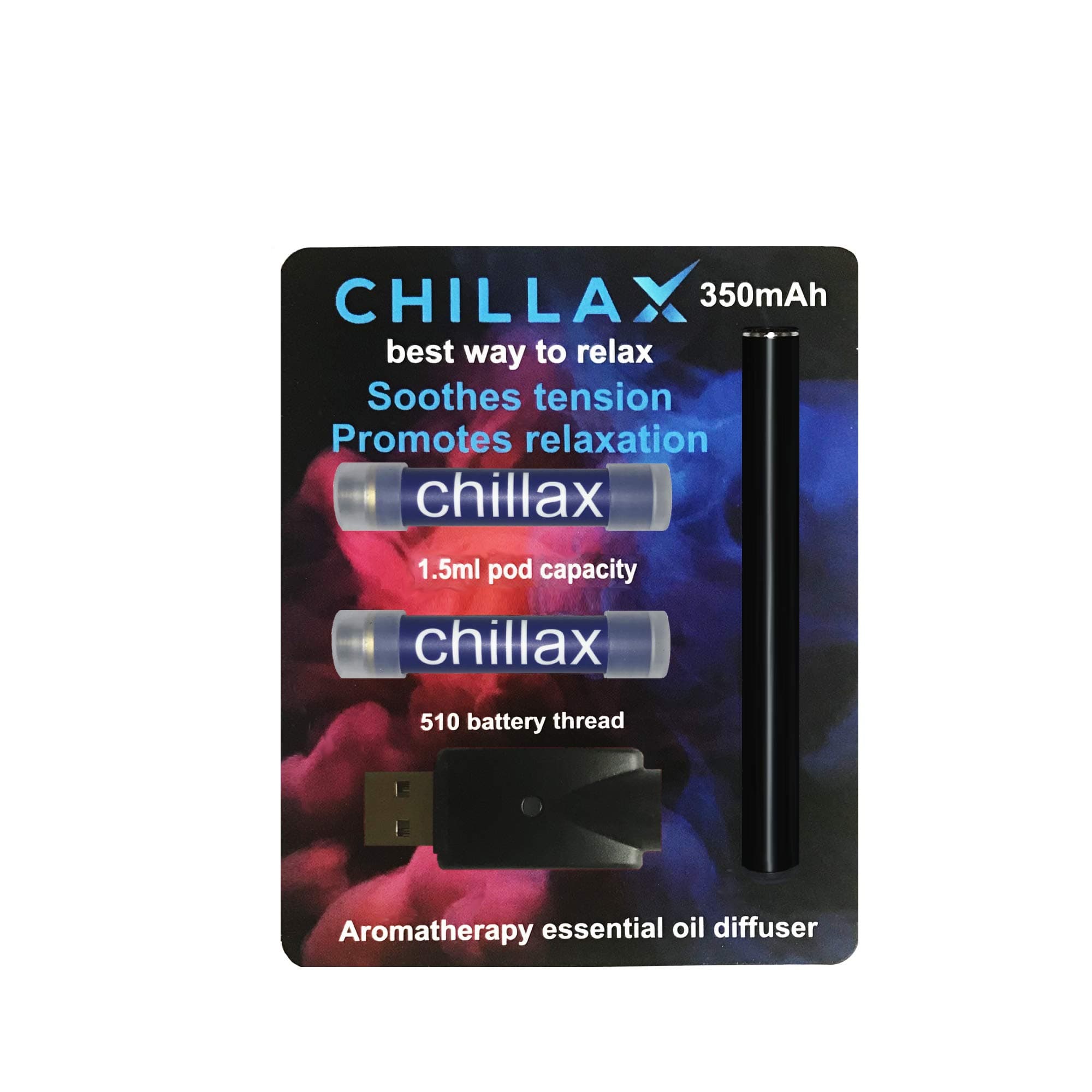 Personal Aromatherapy Kit. Promotes Calm & Relaxation. with Benefits of Herbs and Essential Oils.